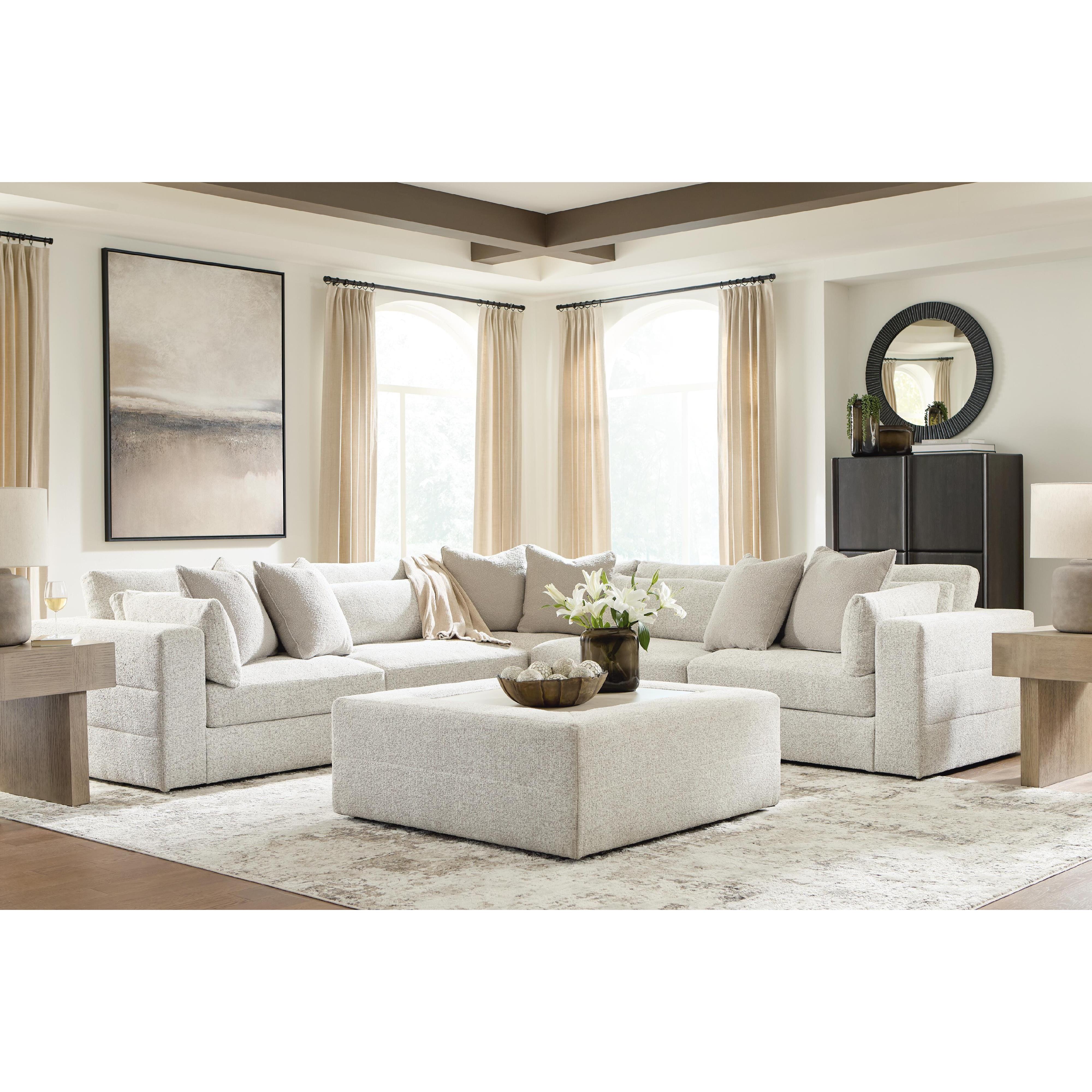  Signature Design by Ashley Ashbourne Estate 5 pc Sectional PC6600446/PC6600446/PC6600464/PC6600465/PC6600477 IMAGE 5