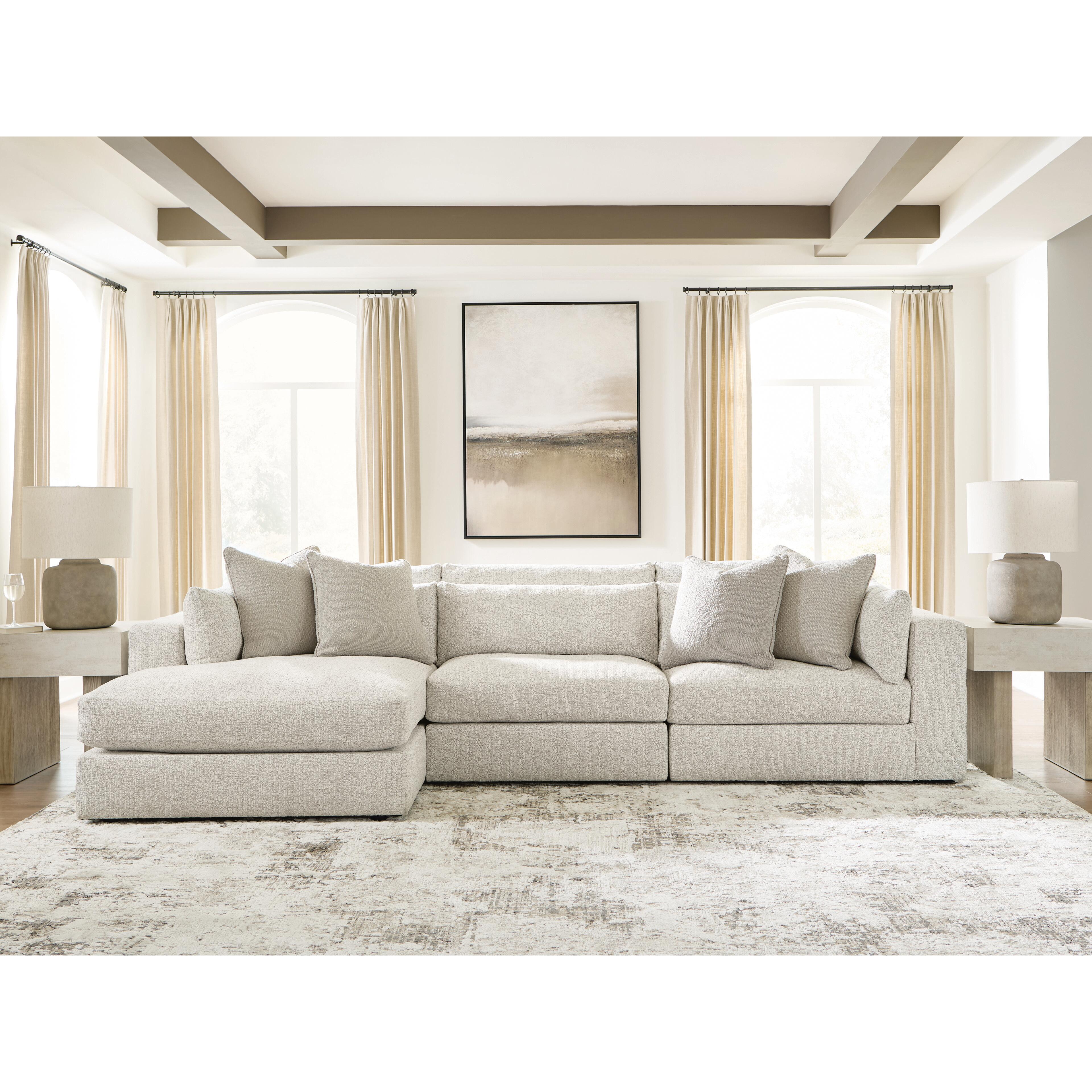  Signature Design by Ashley Ashbourne Estate 3 pc Sectional PC6600416/PC6600446/PC6600465 IMAGE 1
