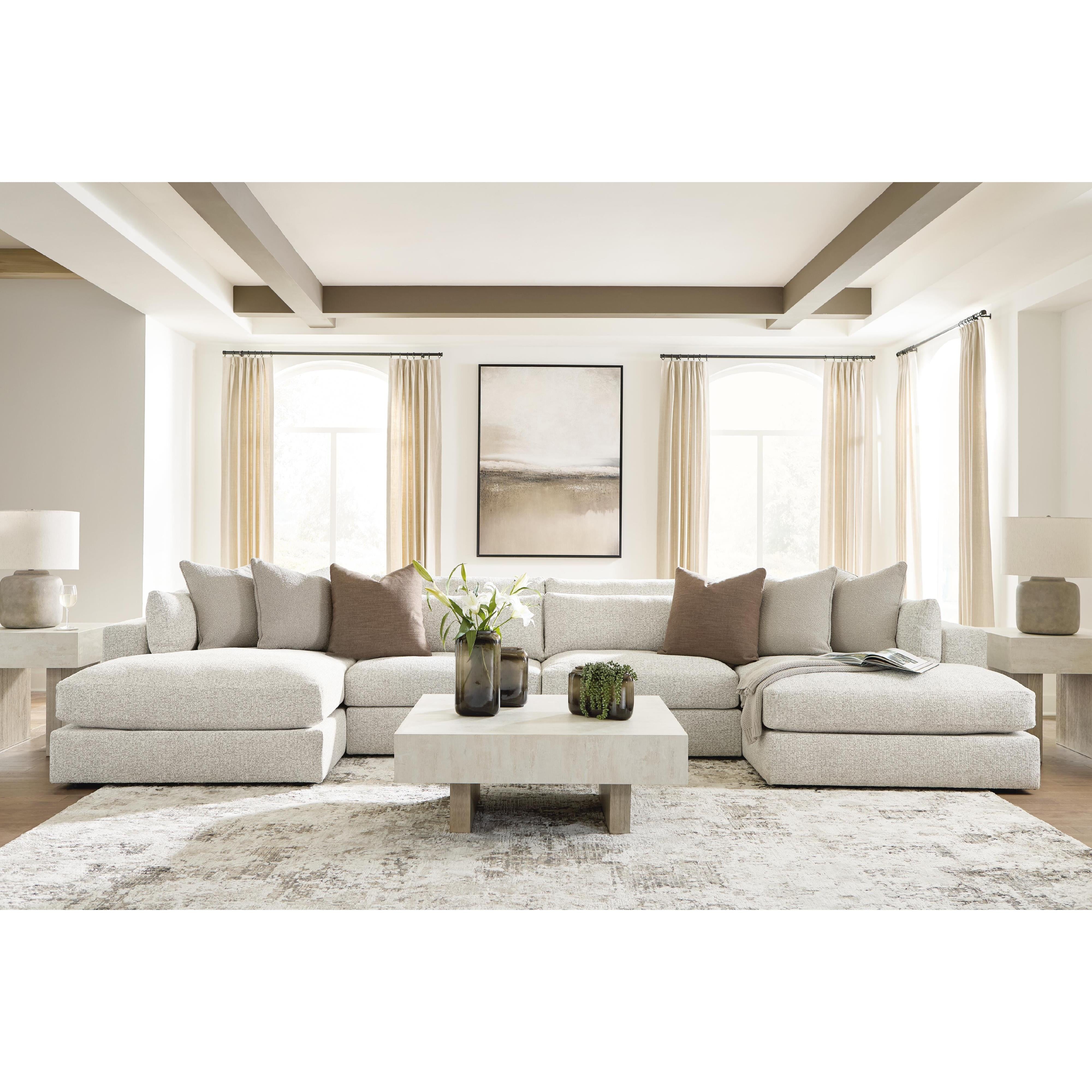  Signature Design by Ashley Ashbourne Estate 4 pc Sectional PC6600416/PC6600417/PC6600446/PC6600446 IMAGE 3