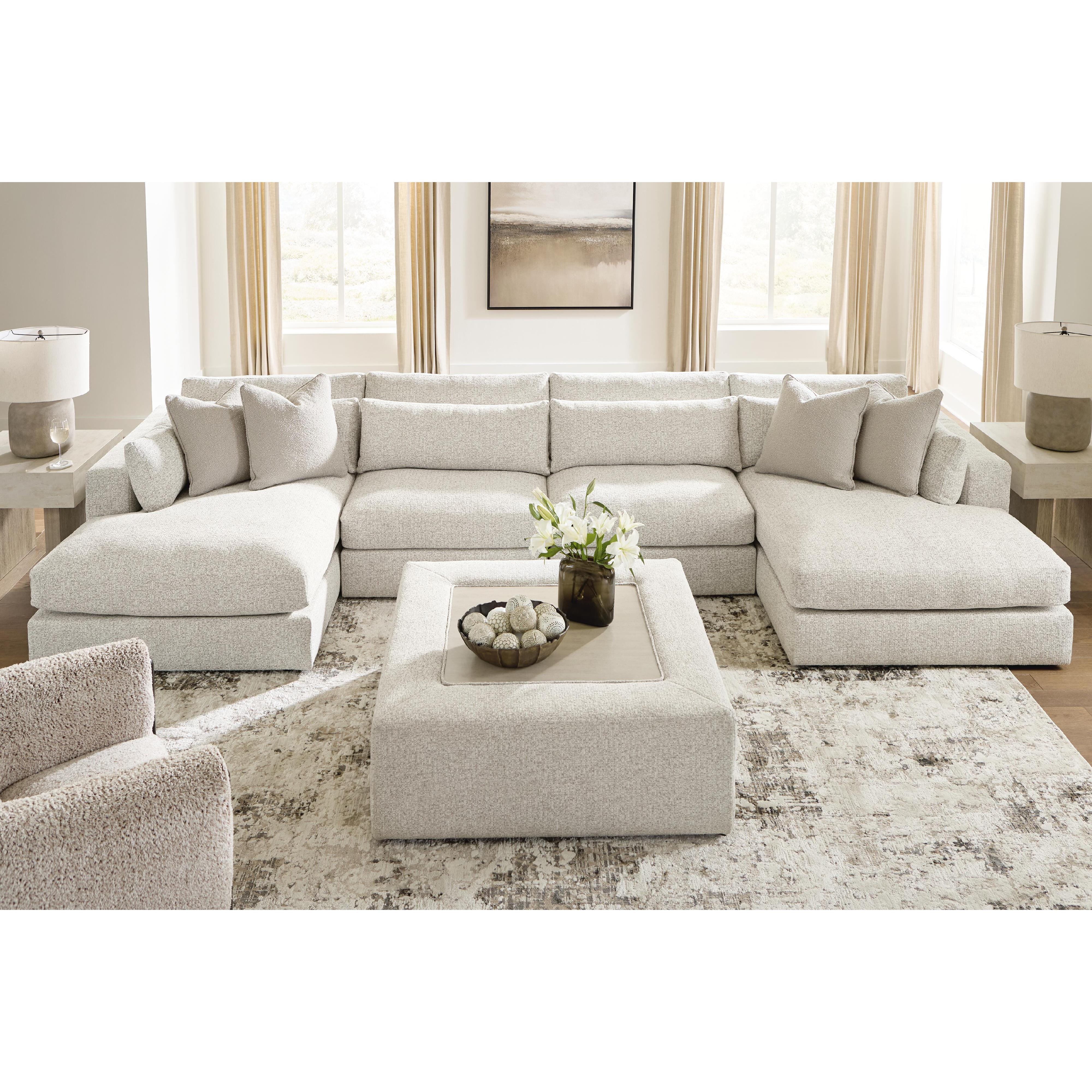  Signature Design by Ashley Ashbourne Estate 4 pc Sectional PC6600416/PC6600417/PC6600446/PC6600446 IMAGE 4
