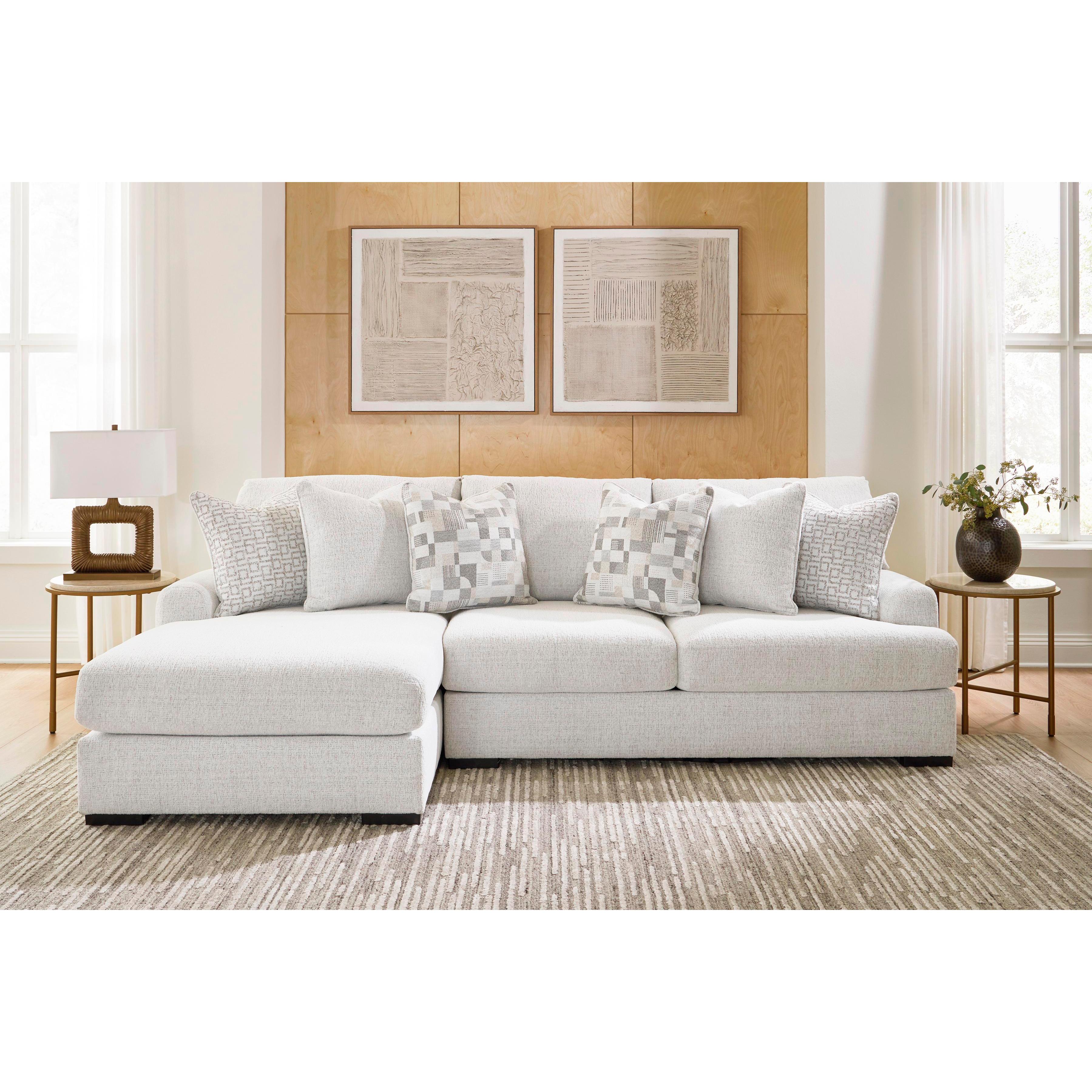  Signature Design by Ashley Misty-Lakes Stationary Fabric Sofa PC6690616/PC6690656 IMAGE 1