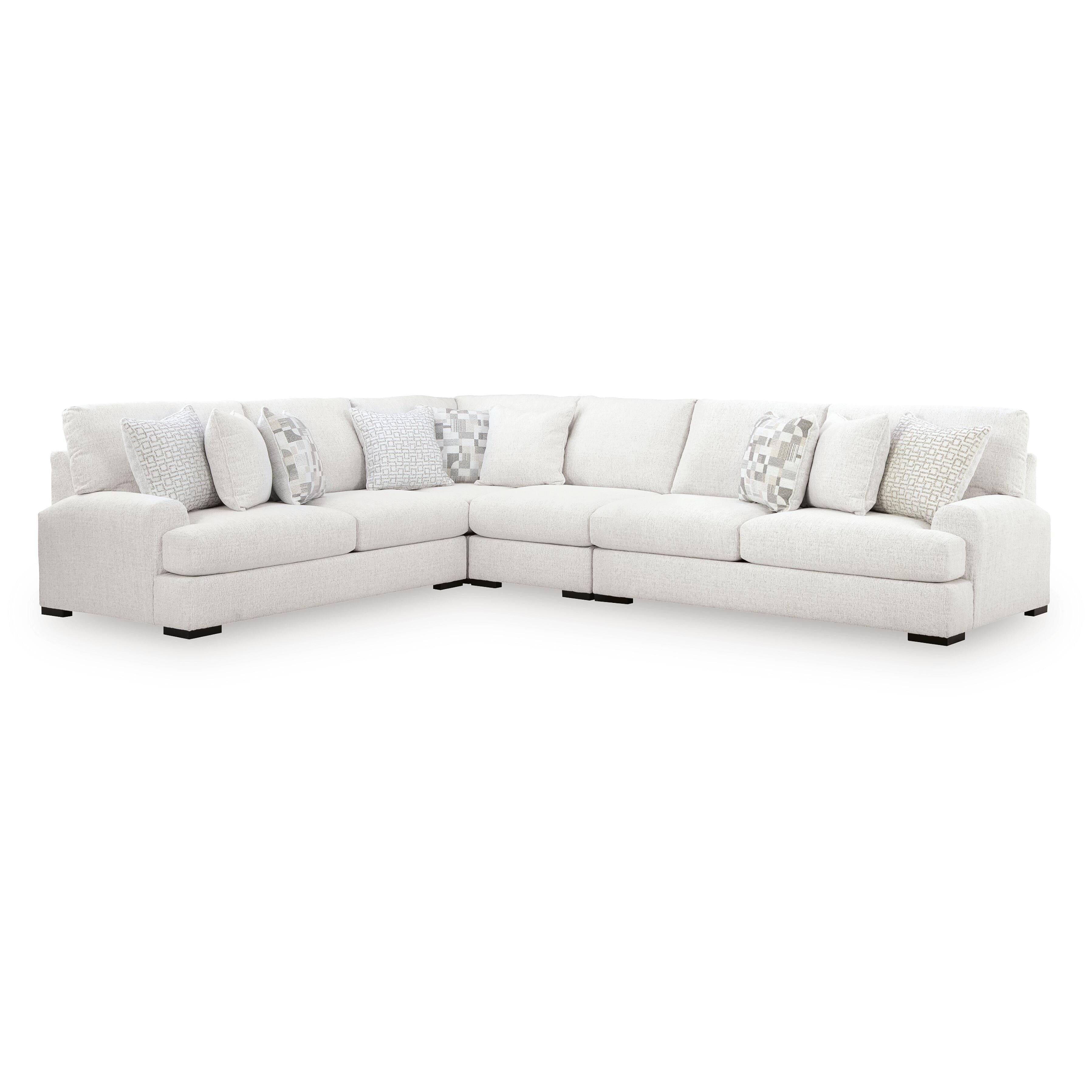  Signature Design by Ashley Misty-Lakes Fabric 4 pc Sectional PC6690646/PC6690655/PC6690656/PC6690677 IMAGE 1