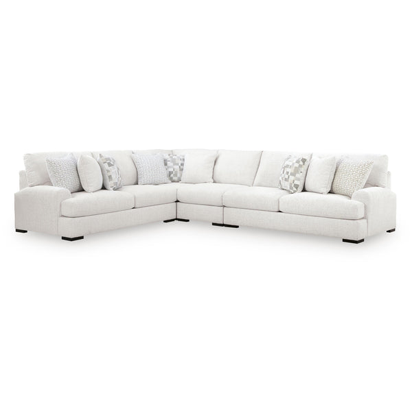 Signature Design by Ashley Misty-Lakes Fabric 4 pc Sectional PC6690646/PC6690655/PC6690656/PC6690677