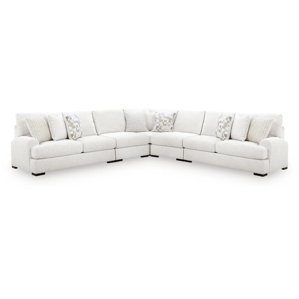 Signature Design by Ashley Misty-Lakes Fabric 5 pc Sectional PC6690646/PC6690646/PC6690655/PC6690656/PC6690677