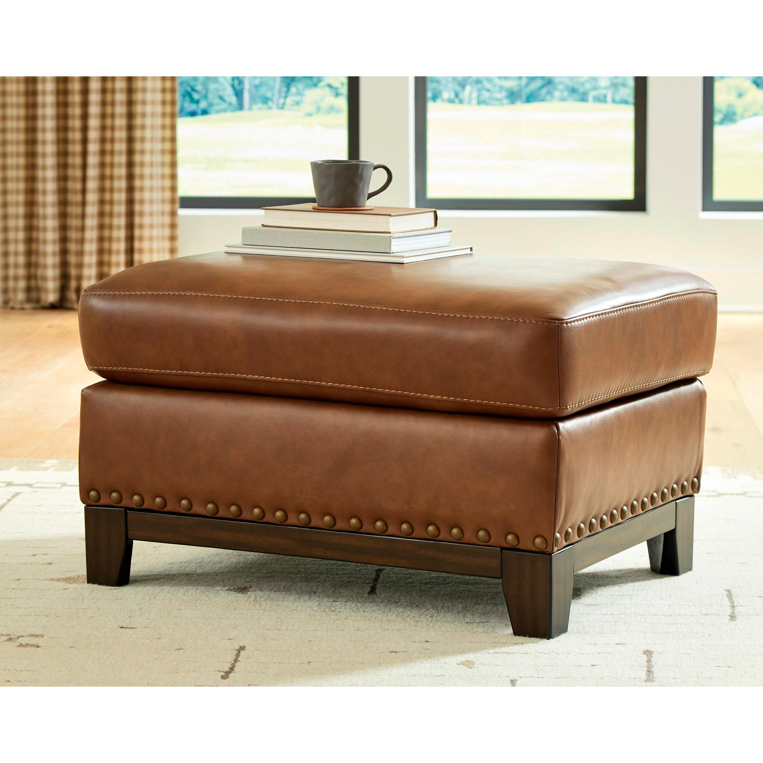  Signature Design by Ashley Saonara Leather Match Ottoman PC7310914 IMAGE 4