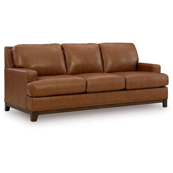 Signature Design by Ashley Saonara Stationary Leather Match Sofa PC7310938