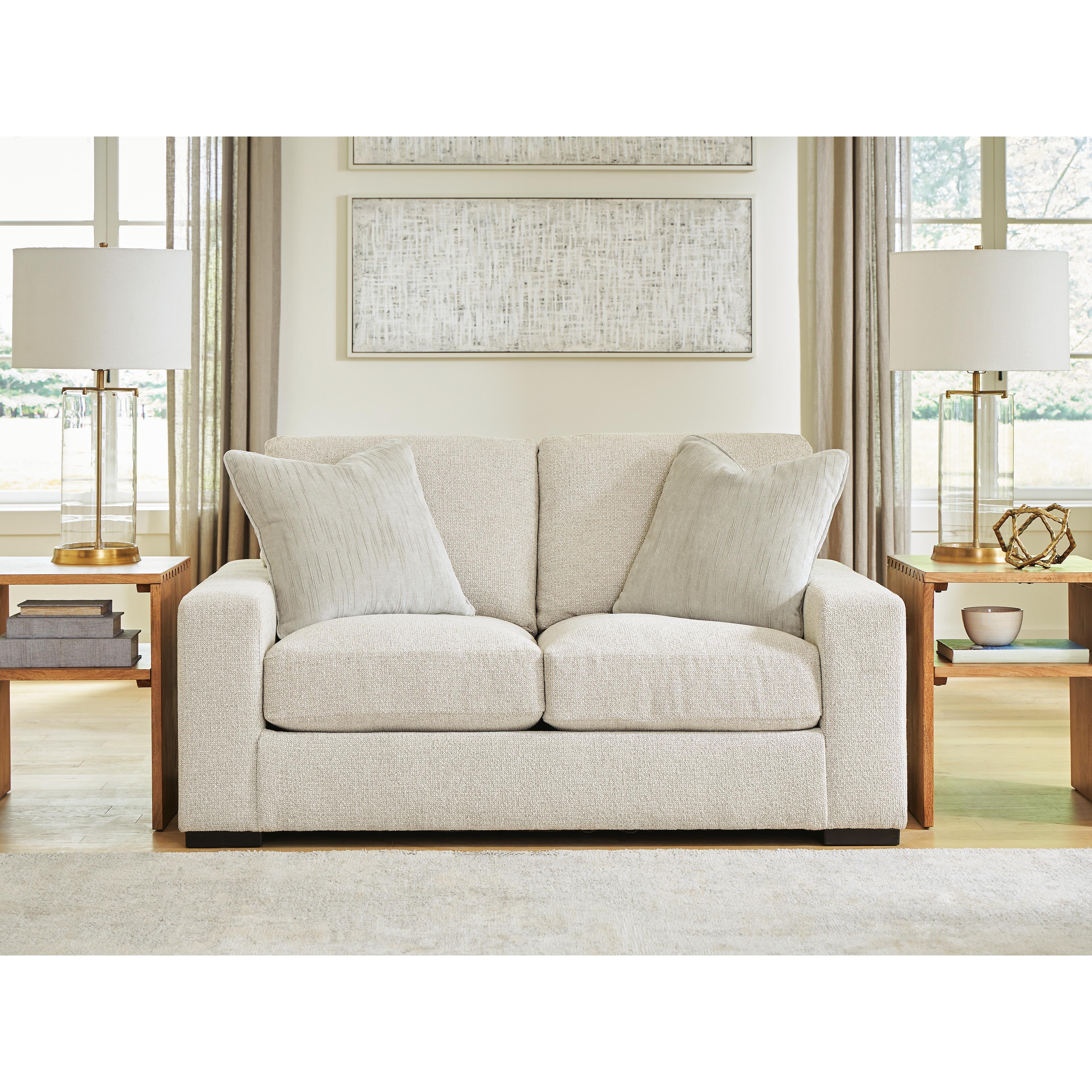  Signature Design by Ashley Conlee-Pike Stationary Fabric Loveseat PC8131035 IMAGE 2