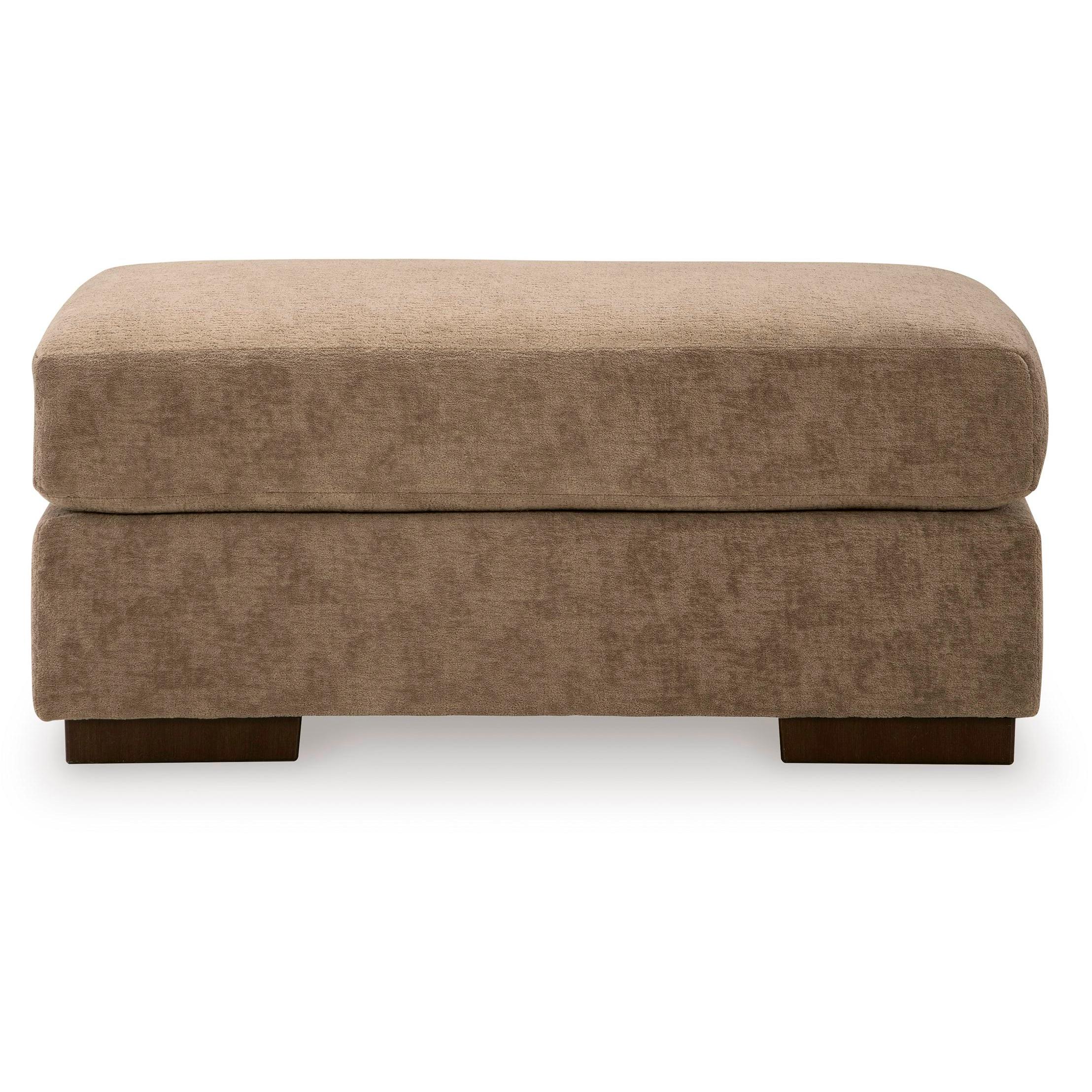  Manufacturer Color_Pecan --  Signature Design by Ashley Jayne Park Fabric Ottoman IMAGE 2