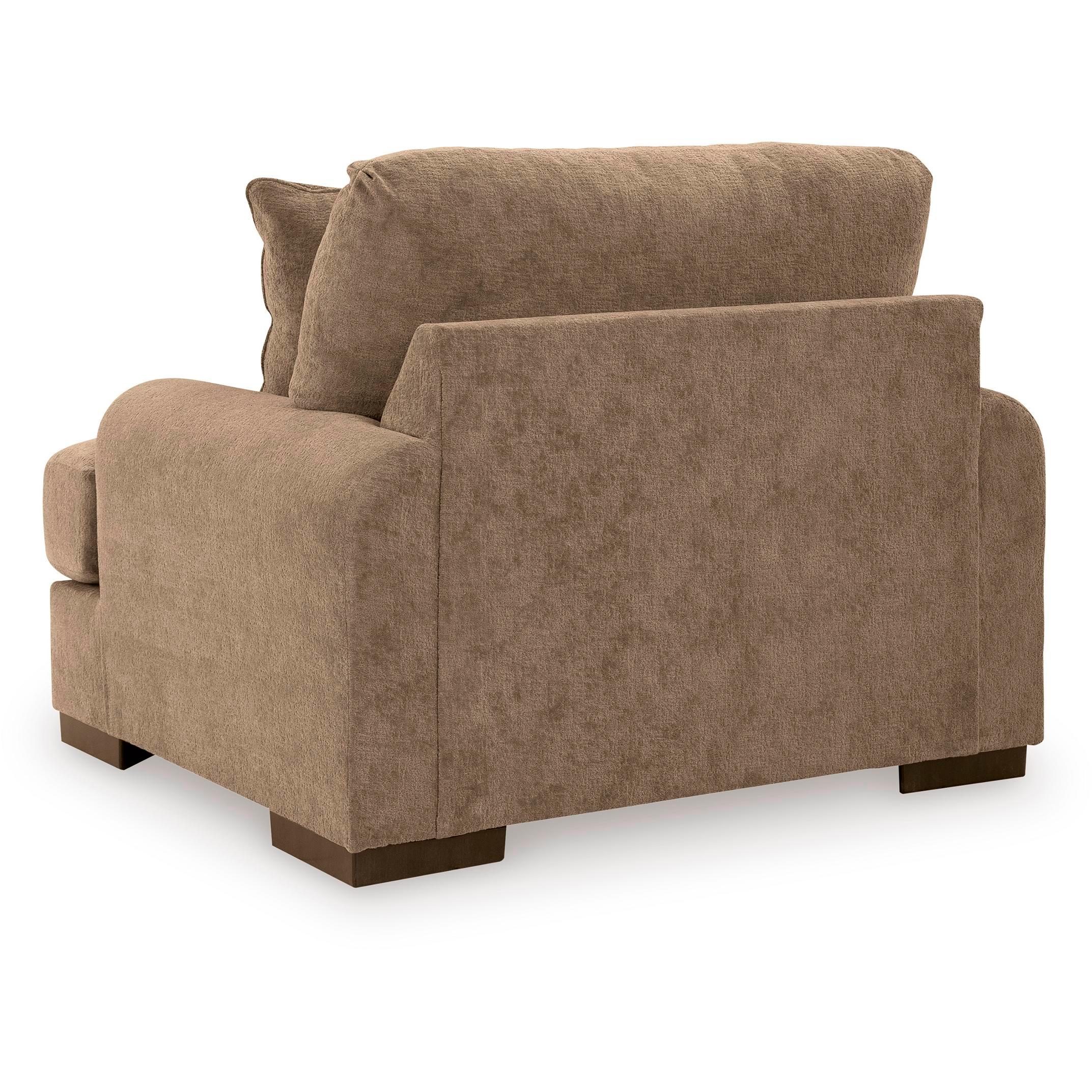  Manufacturer Color_Pecan --  Signature Design by Ashley Jayne Park Fabric Chaise IMAGE 3