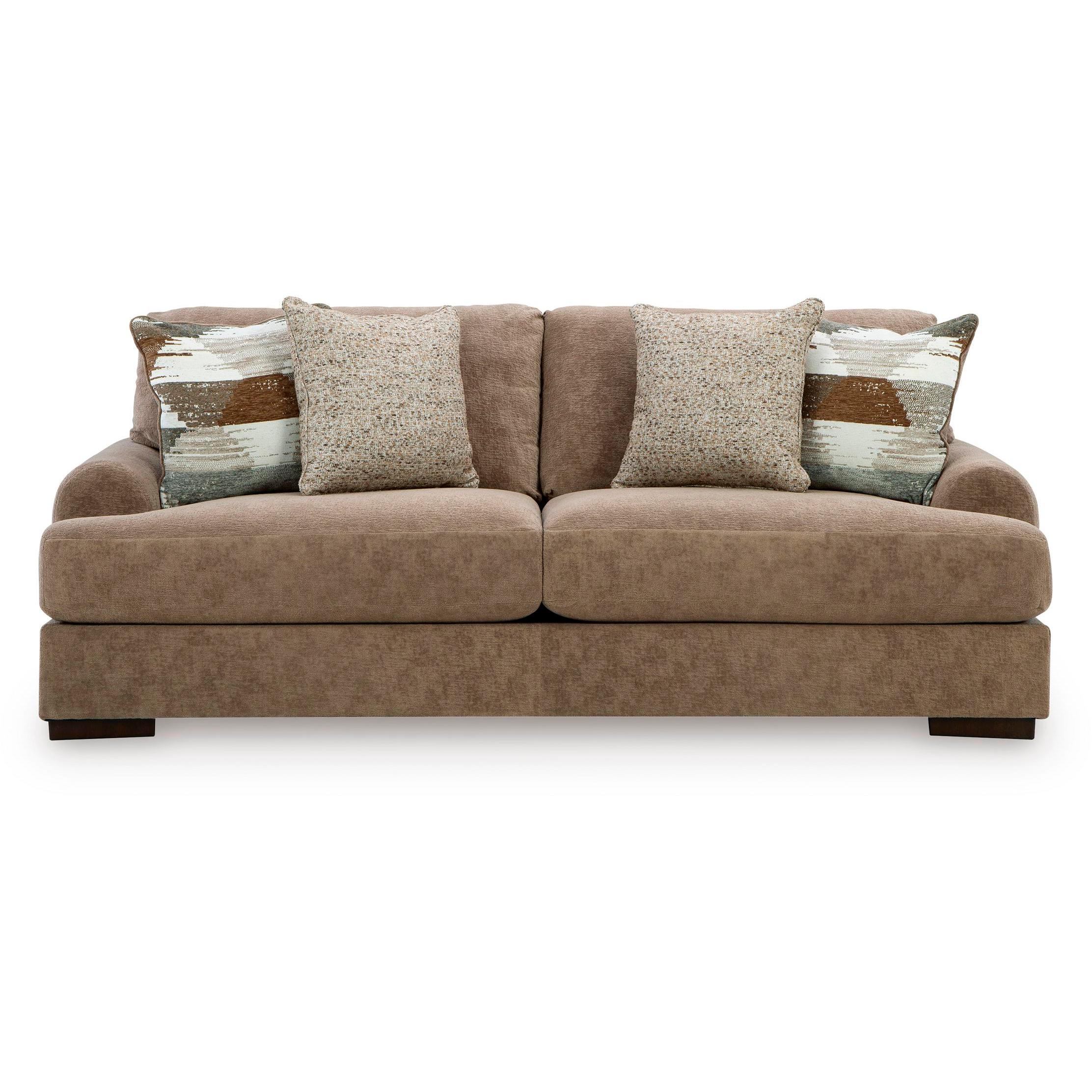  Manufacturer Color_Pecan --  Signature Design by Ashley Jayne Park Stationary Fabric Sofa IMAGE 2
