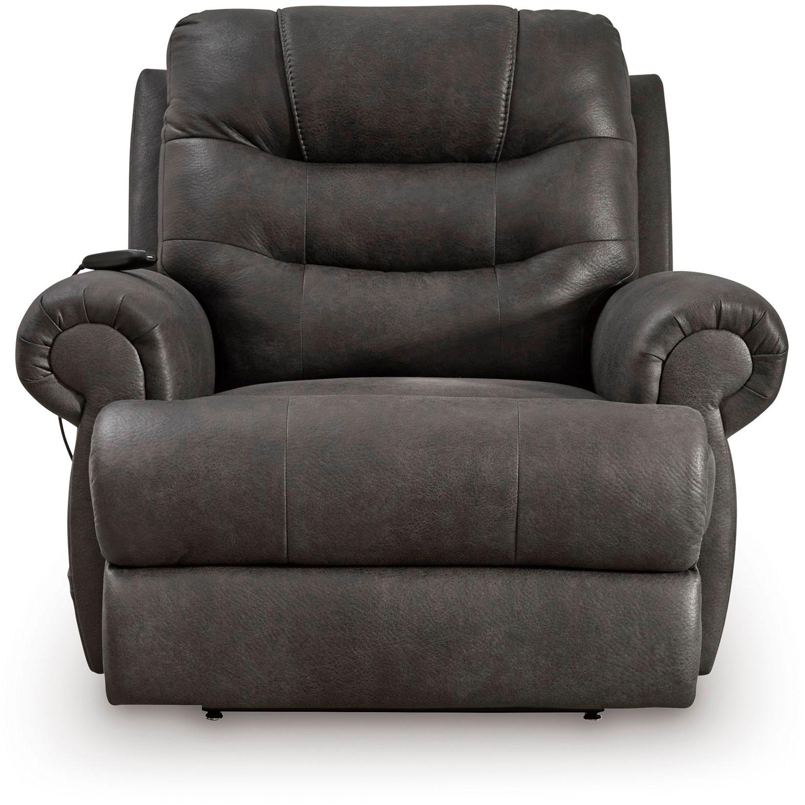  Signature Design by Ashley Revived and Restored Leather Look Lift Chair with Heat PC8240612 IMAGE 4
