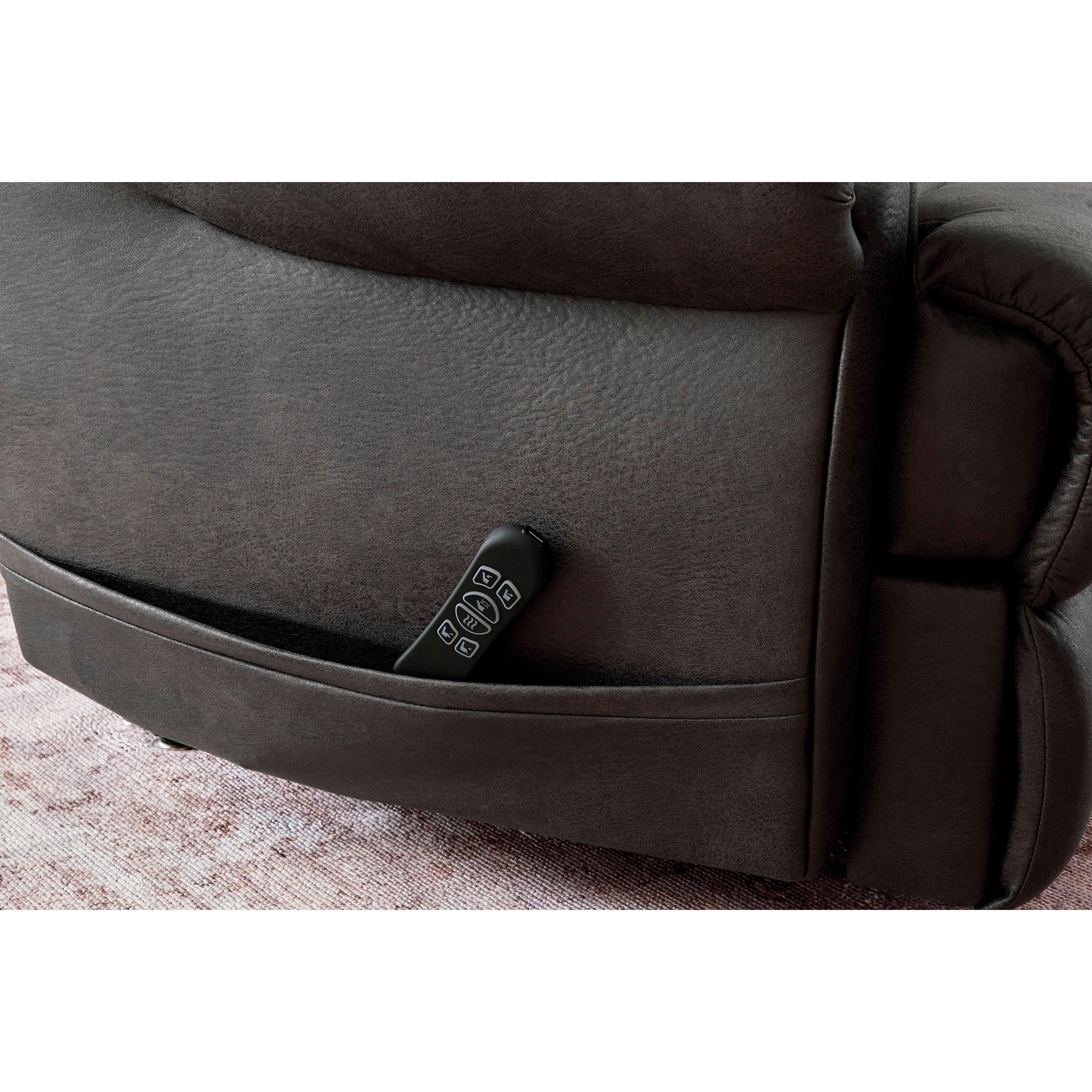  Signature Design by Ashley Revived and Restored Leather Look Lift Chair with Heat PC8240612 IMAGE 9
