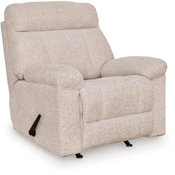 Signature Design by Ashley Hoyne Park Rocker Fabric Recliner