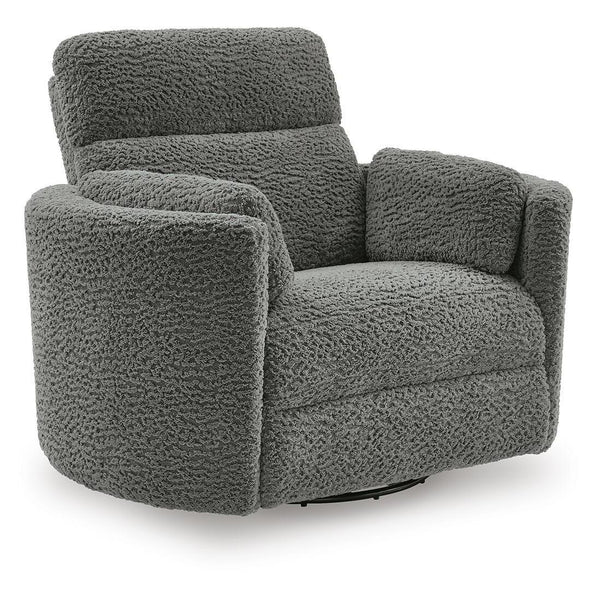 Signature Design by Ashley Gosaldo Power Swivel Glider Recliner PC8630495
