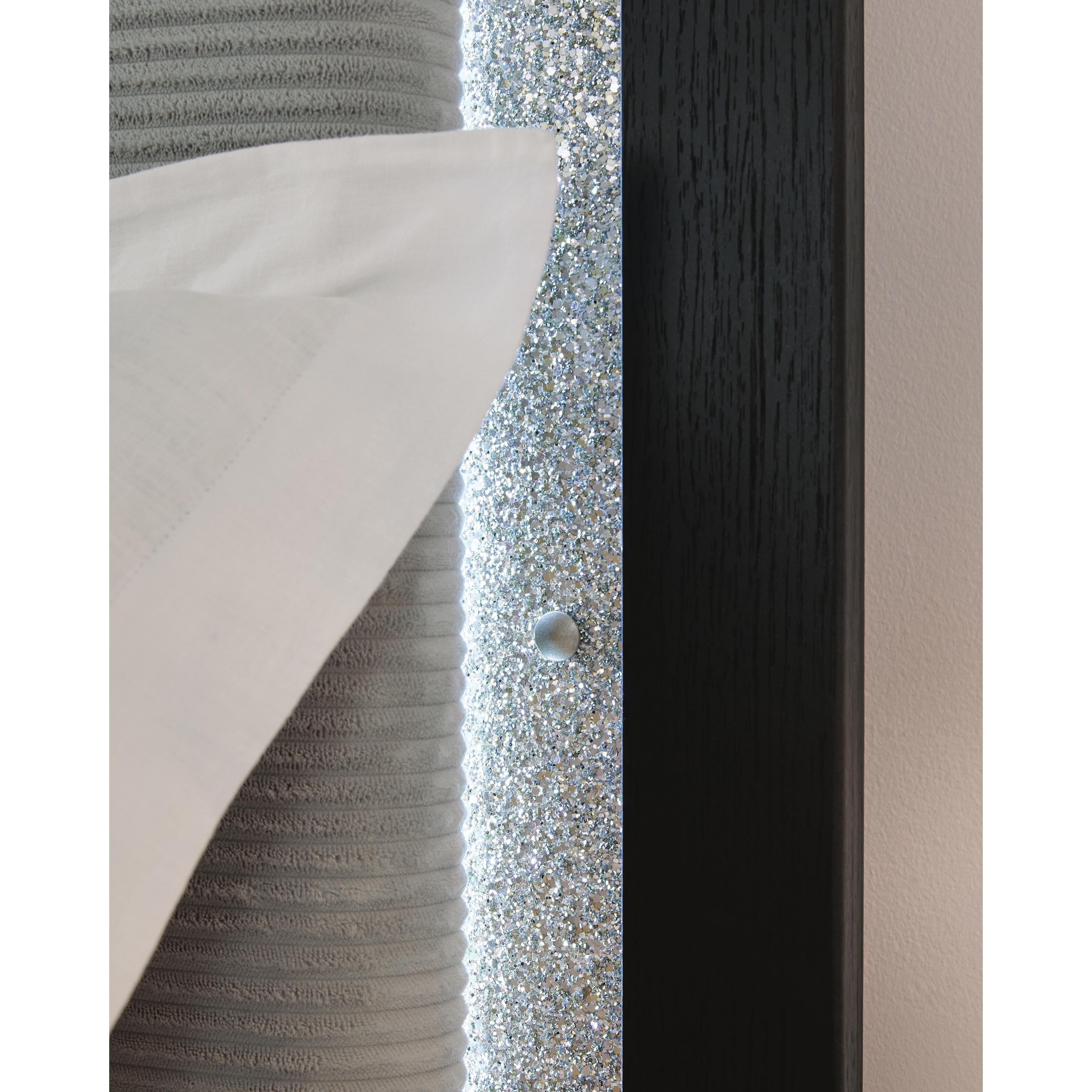  Size_Queen --  Maeling PCB1115B6 Queen Upholstered Panel Bed IMAGE 5