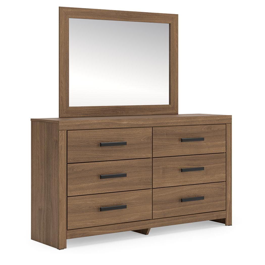  Signature Design by Ashley Broachmyn 6-Drawer Dresser with Mirror PCB1116-31/PCB1116-36 IMAGE 1