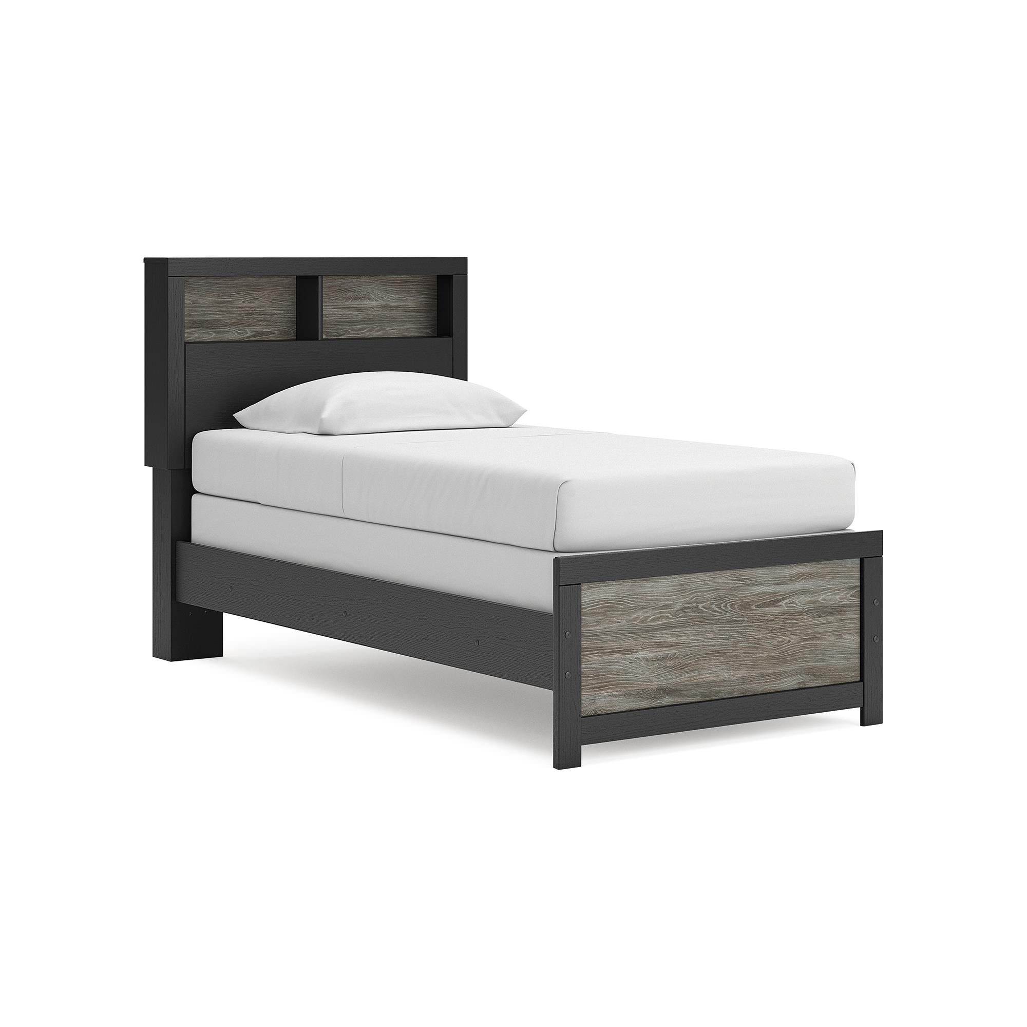  Size_Twin --  Signature Design by Ashley Broachmyn Bookcase Bed IMAGE 1