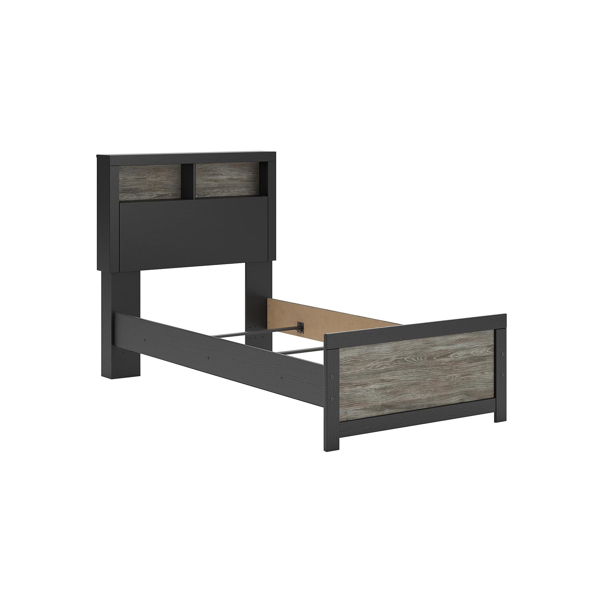  Size_Twin --  Signature Design by Ashley Broachmyn Bookcase Bed IMAGE 2