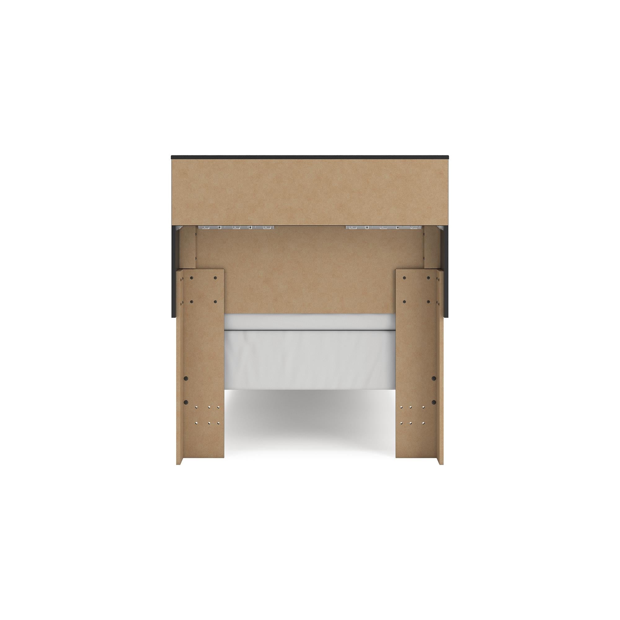 Size_Twin --  Signature Design by Ashley Broachmyn Bookcase Bed IMAGE 6