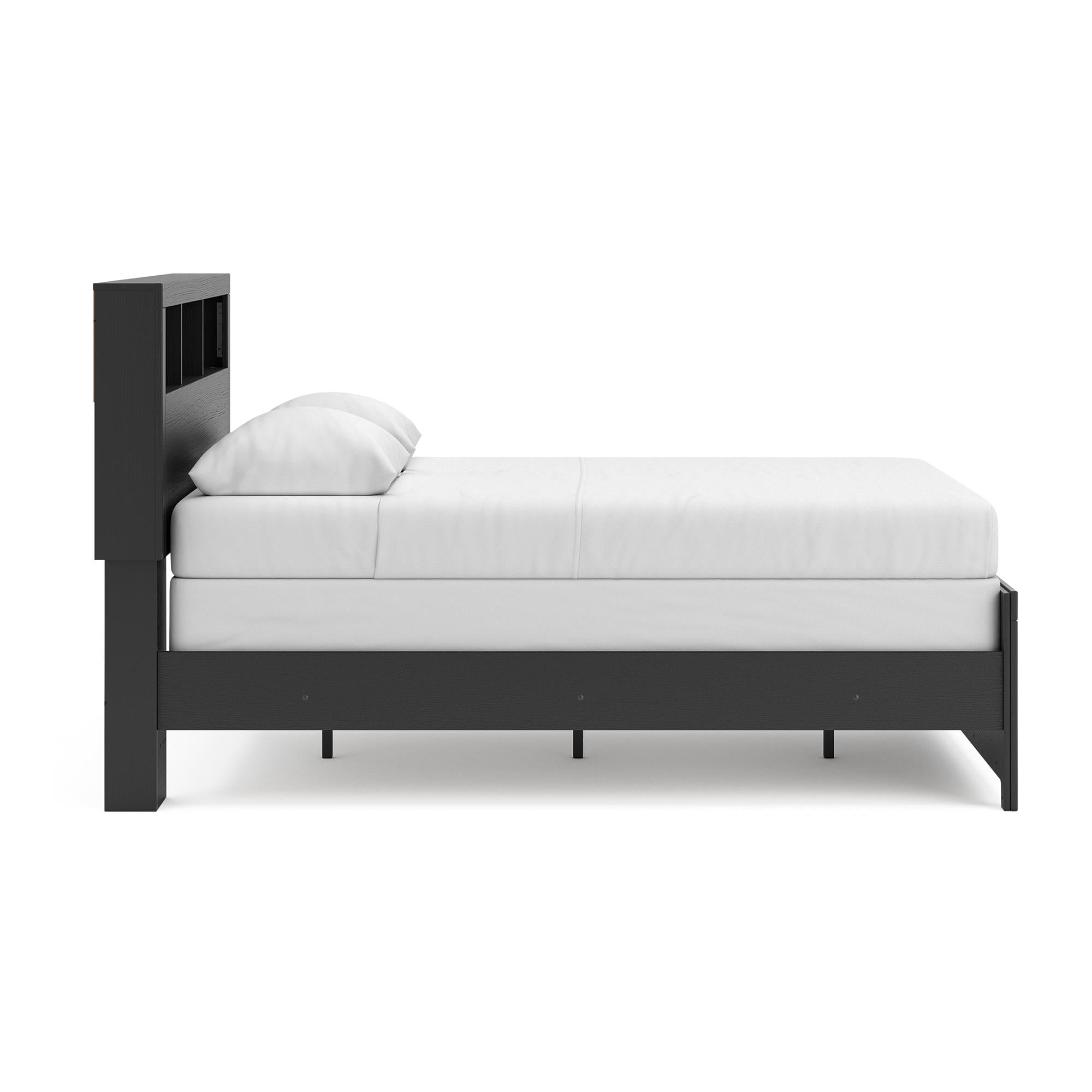  Size_Full --  Broachmyn PCB1118B13 Full Bookcase Bed IMAGE 5