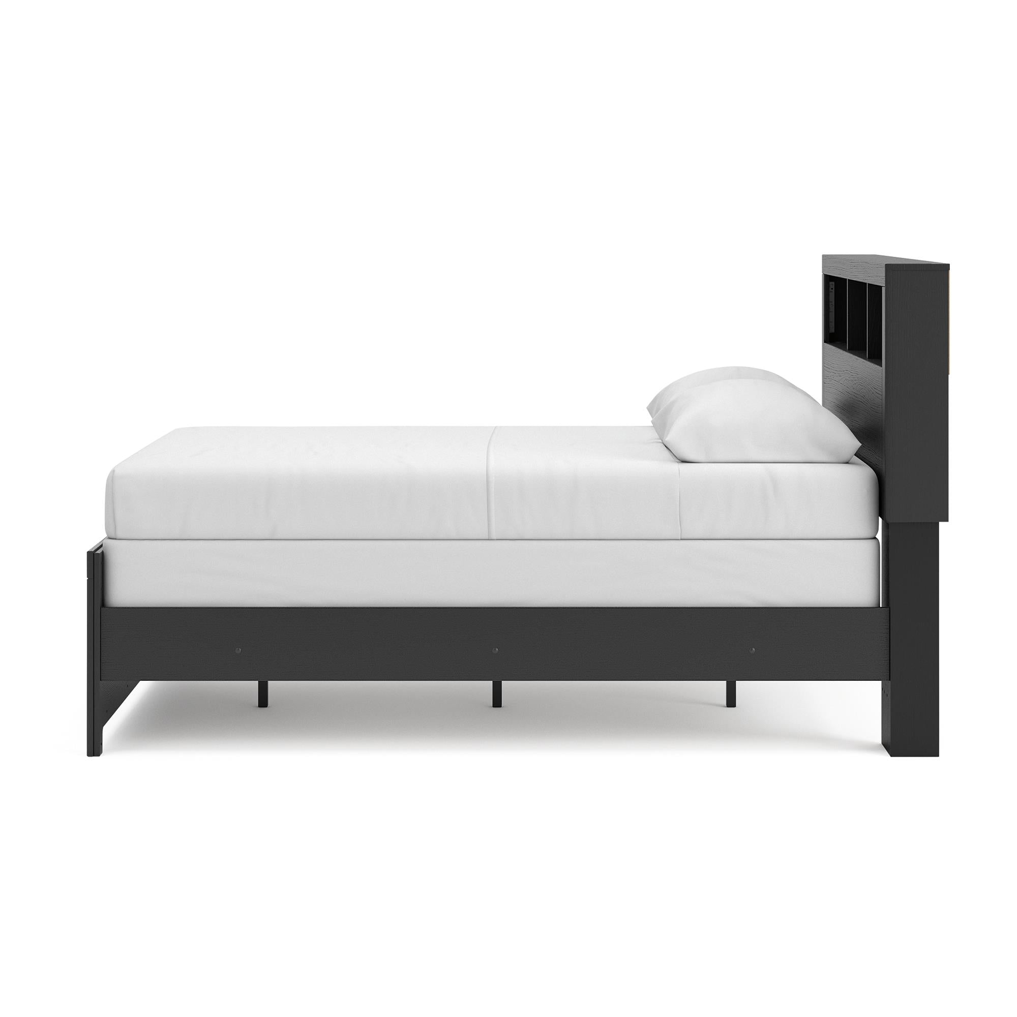  Size_Full --  Broachmyn PCB1118B13 Full Bookcase Bed IMAGE 7