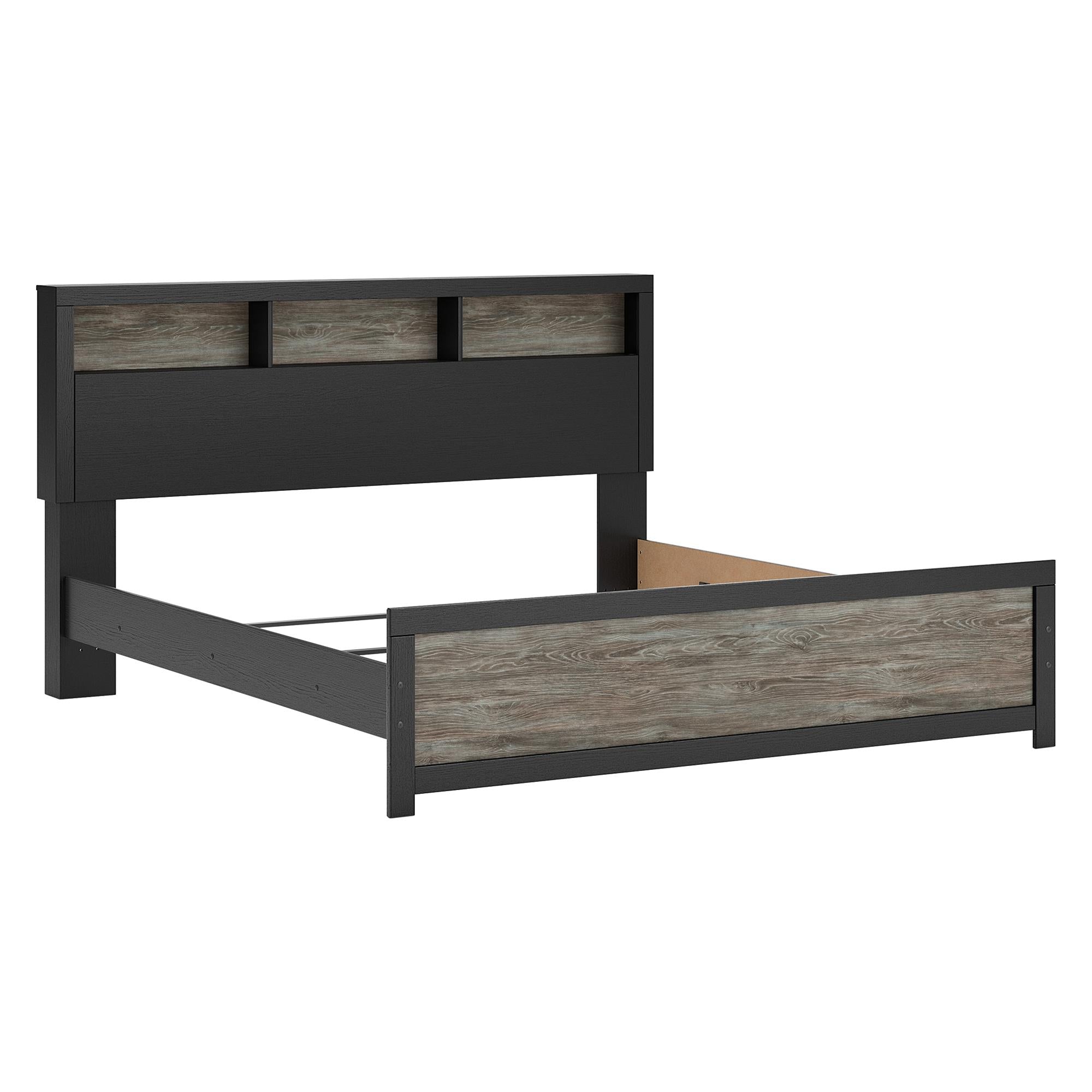  Size_King --  Broachmyn PCB1118B6 King Bookcase Bed IMAGE 2