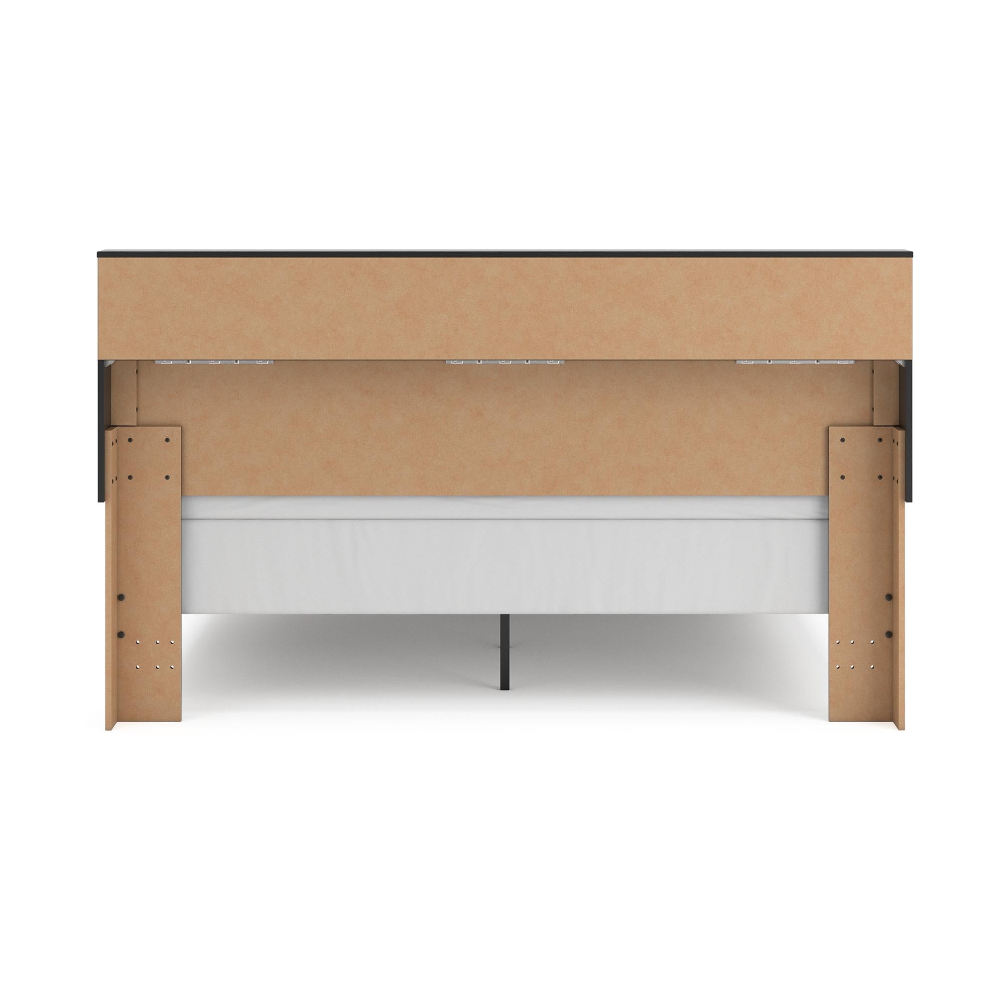  Size_King --  Broachmyn PCB1118B6 King Bookcase Bed IMAGE 6