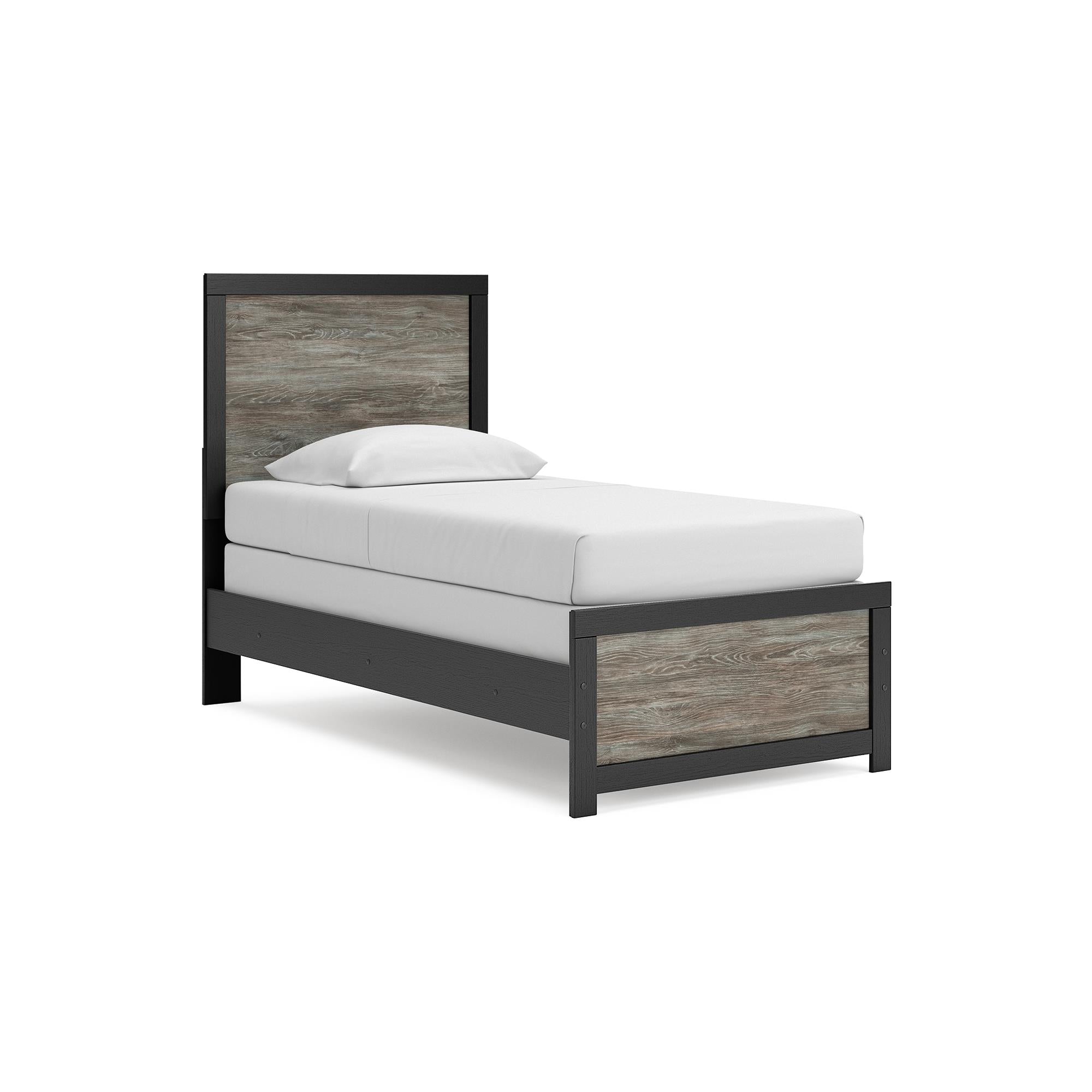  Size_Twin --  Signature Design by Ashley Broachmyn Panel Bed IMAGE 1