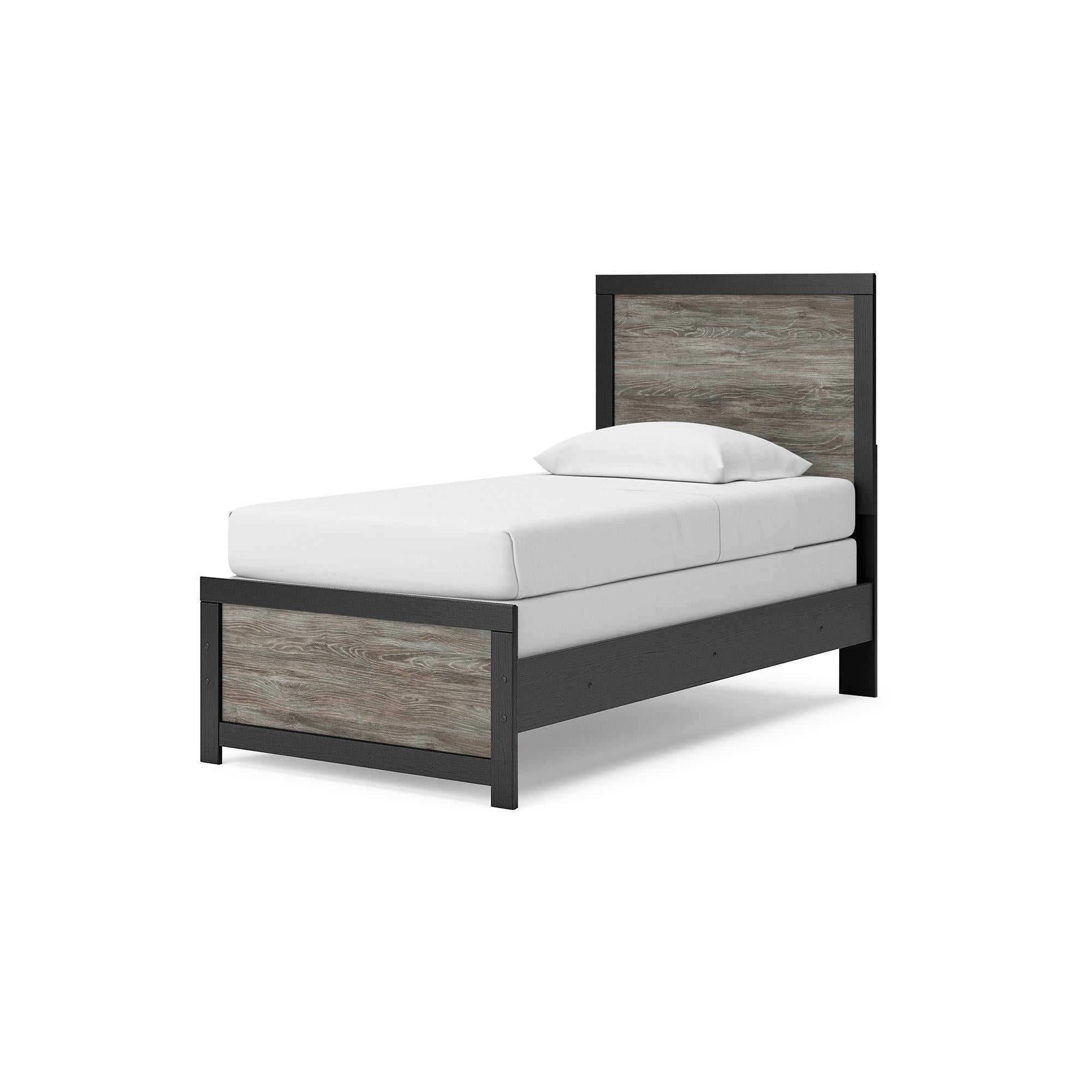  Size_Twin --  Signature Design by Ashley Broachmyn Panel Bed IMAGE 4