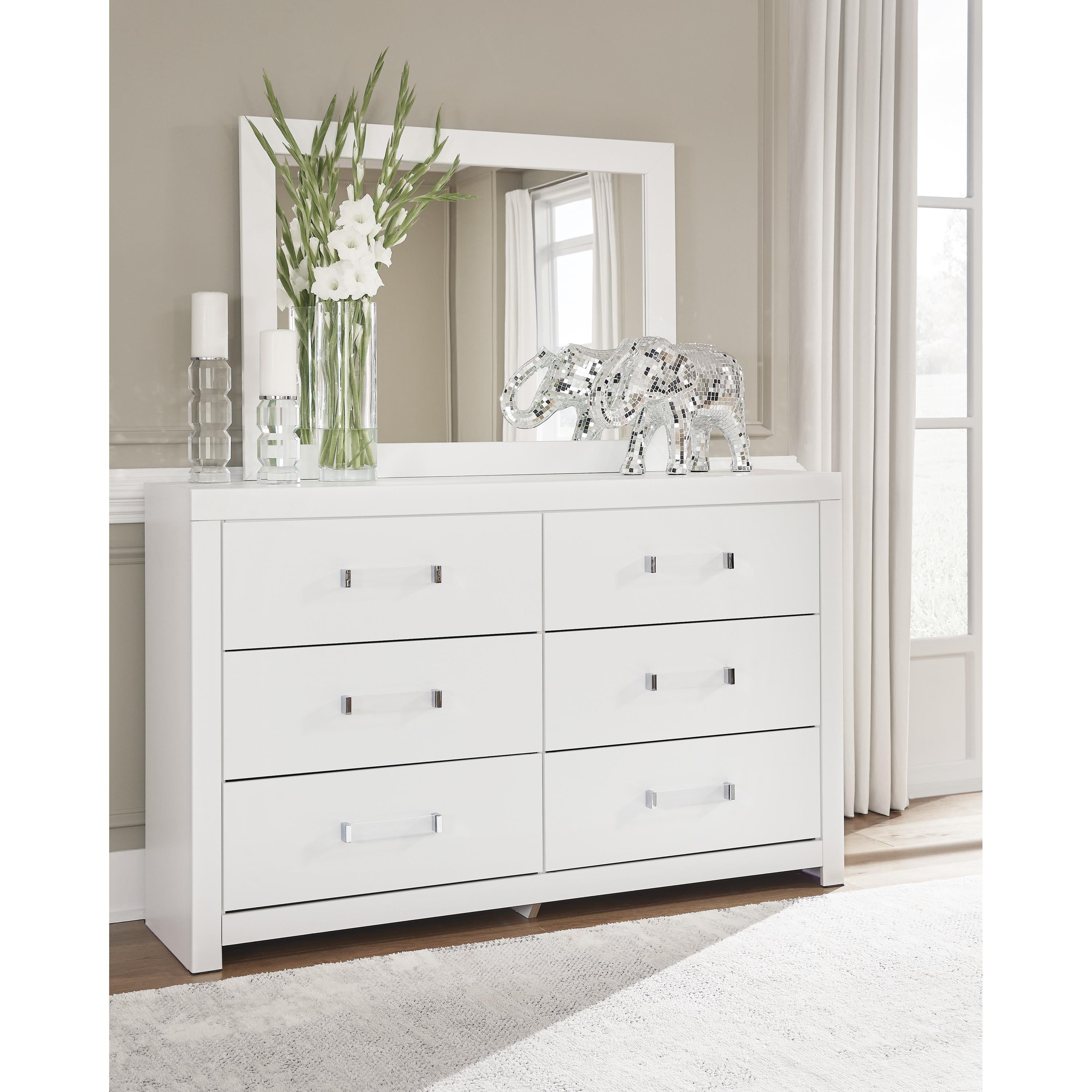  Signature Design by Ashley Maeling 6-Drawer Dresser with Mirror PCB1119-31/PCB1119-36 IMAGE 3