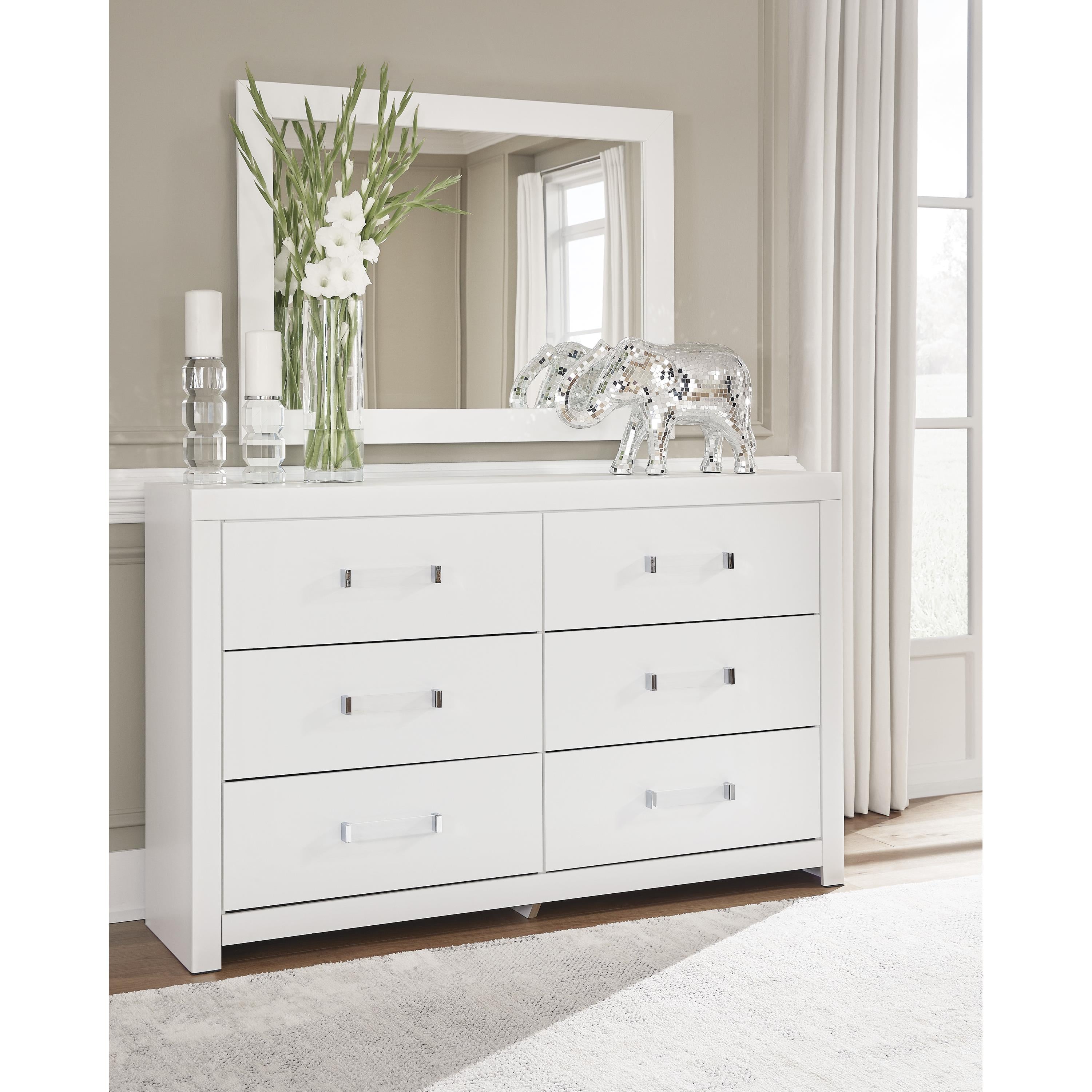  Signature Design by Ashley Maeling 6-Drawer Dresser with Mirror PCB1119-31/PCB1119-36 IMAGE 4