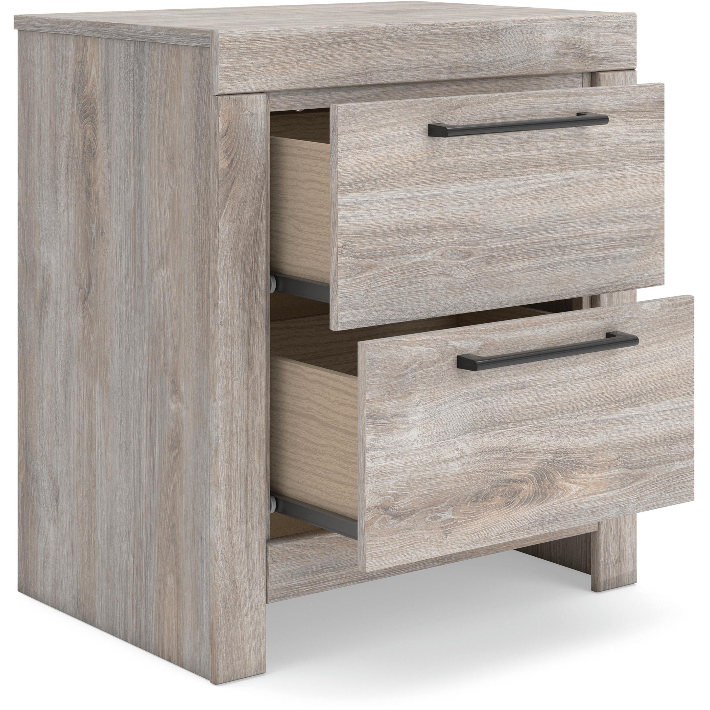  Signature Design by Ashley Broachmyn 2-Drawer Nightstand PCB1120-92 IMAGE 2