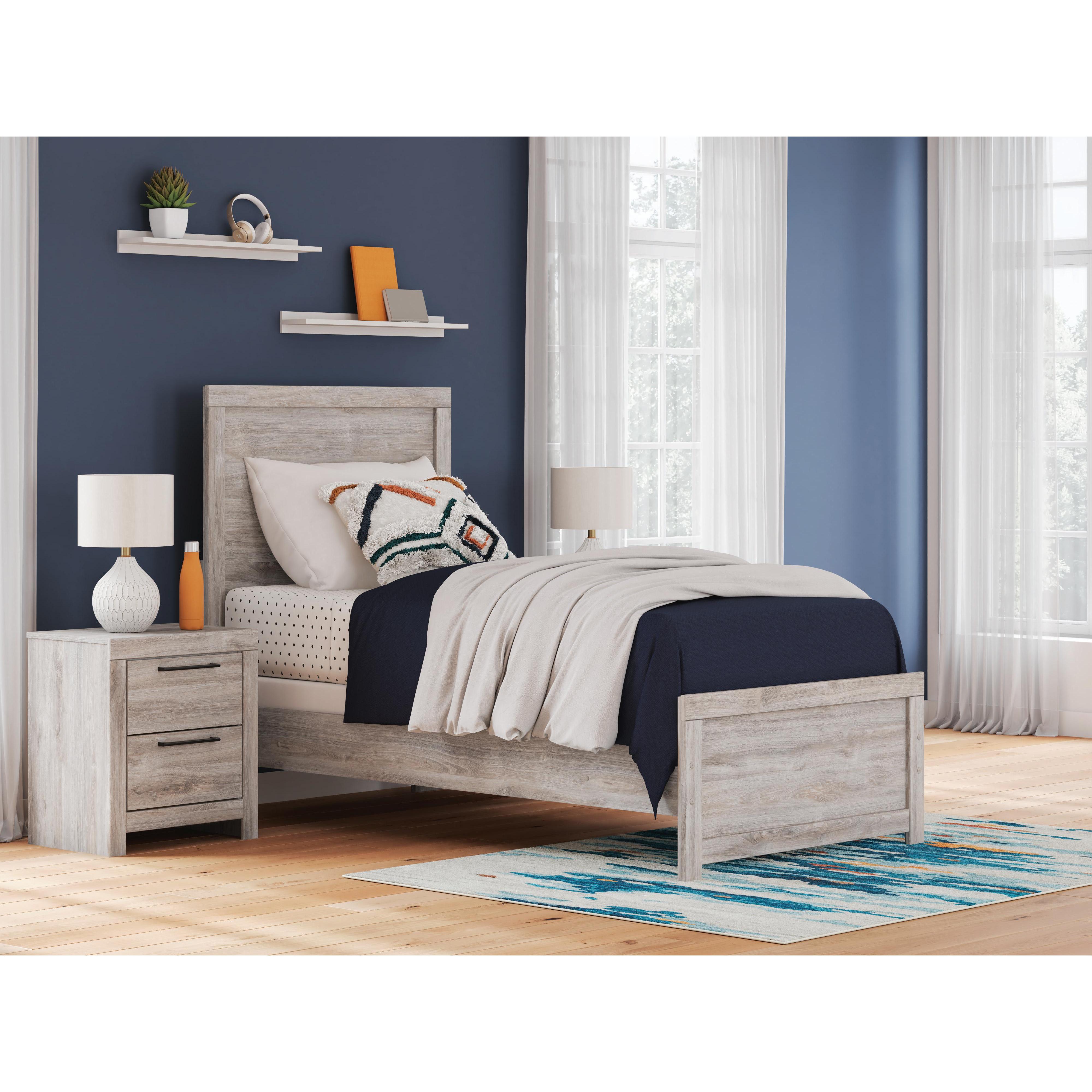  Size_Twin --  Signature Design by Ashley Broachmyn Panel Bed IMAGE 6