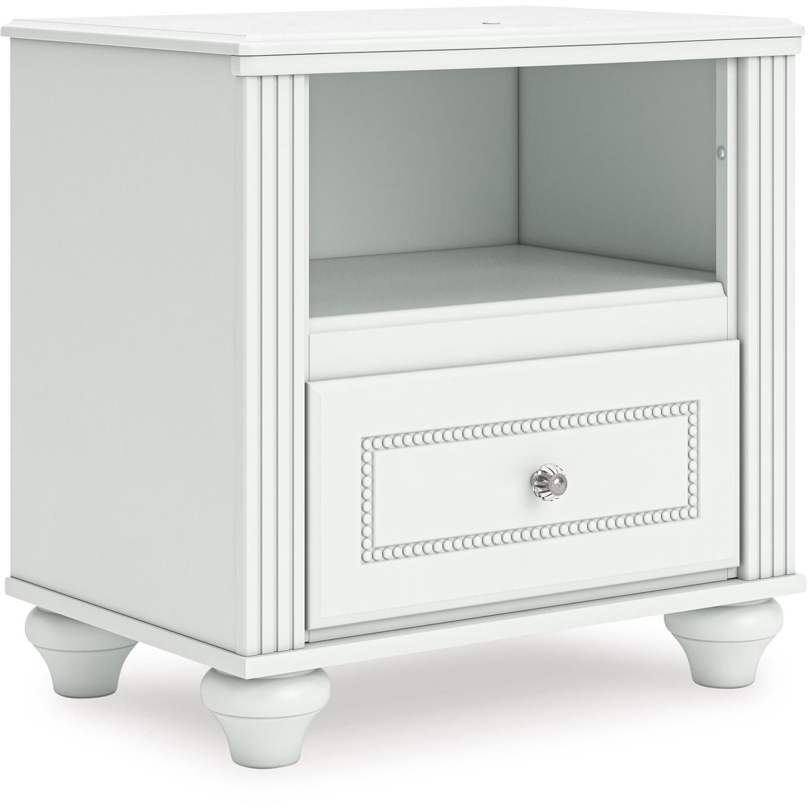  Signature Design by Ashley Kozlani 1-Drawer Nightstand PCB1819-91 IMAGE 1