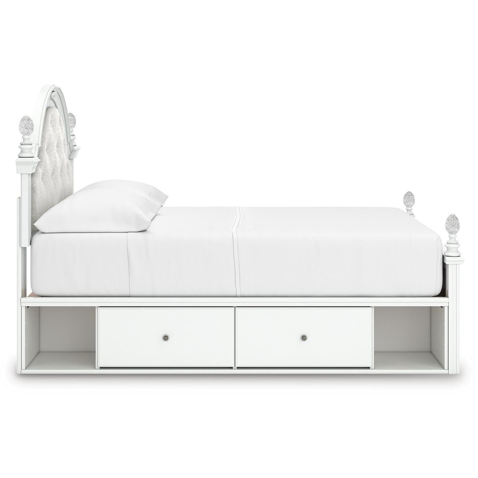  Size_Full --  Kozlani PCB1819B18 Full Upholstered Panel Bed with Storage IMAGE 6