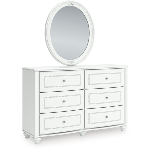 Signature Design by Ashley Kozlani 6-Drawer Dresser with Mirror PCB1819-21/PCB1819-26