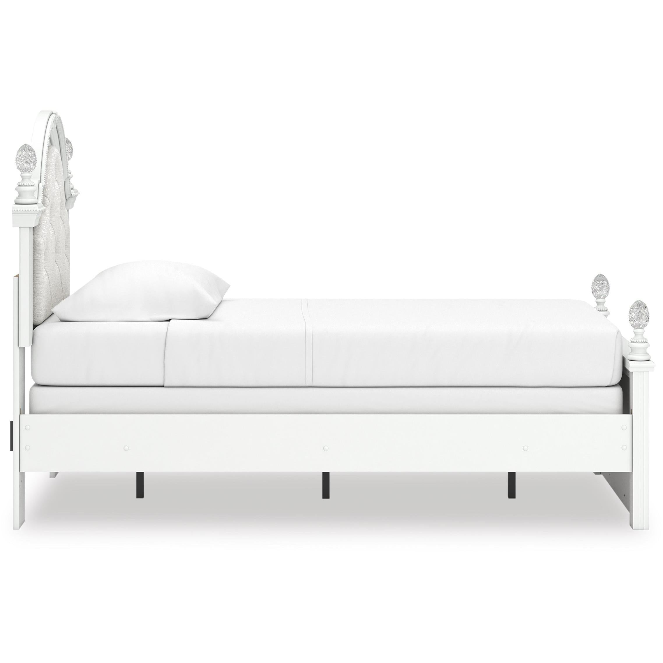  Size_Twin --  Signature Design by Ashley Kozlani Upholstered Panel Bed IMAGE 3