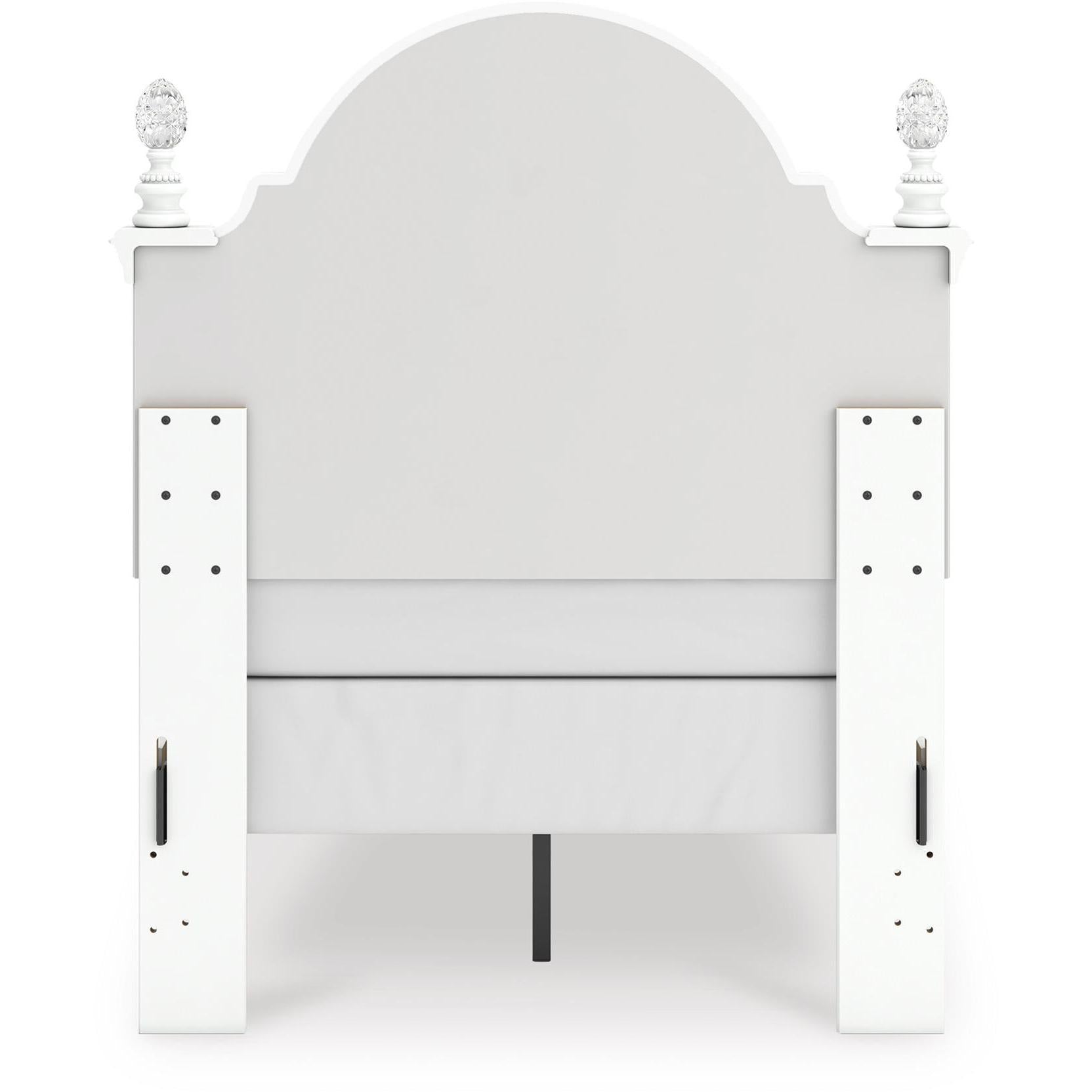  Size_Twin --  Signature Design by Ashley Kozlani Upholstered Panel Bed IMAGE 4