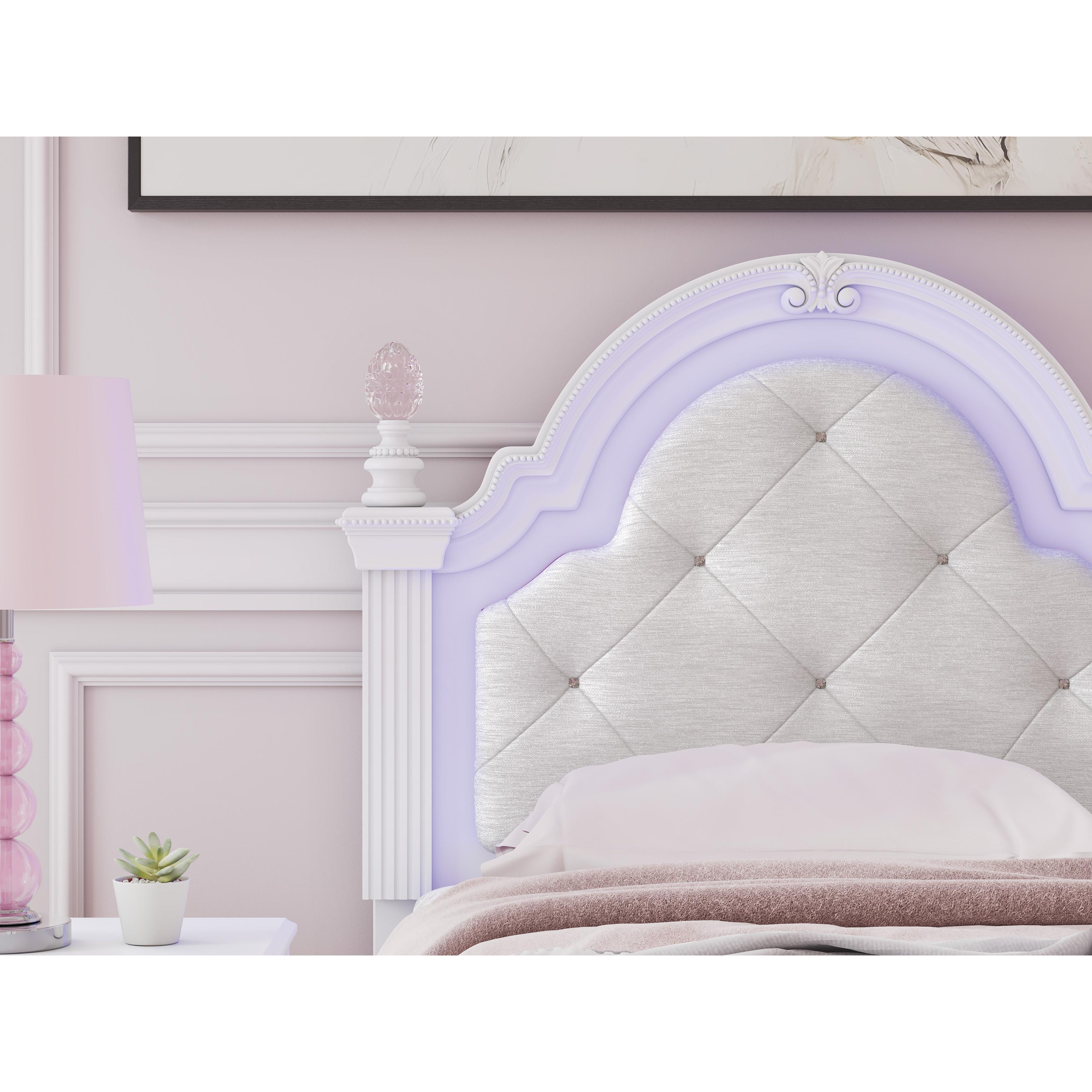  Size_Twin --  Signature Design by Ashley Kozlani Upholstered Panel Bed IMAGE 9