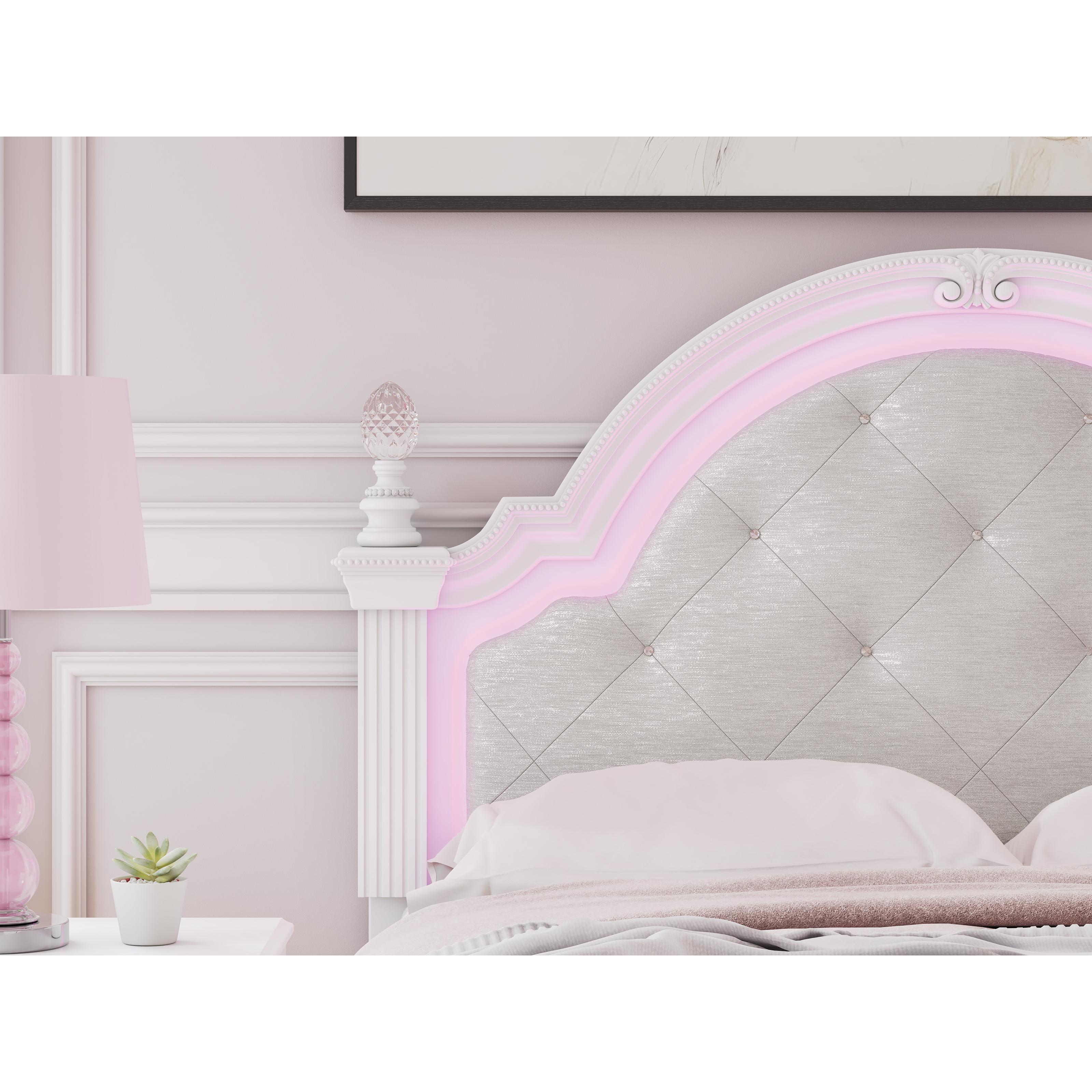  Size_Full --  Kozlani PCB1819B6 Full Upholstered Panel Bed IMAGE 10