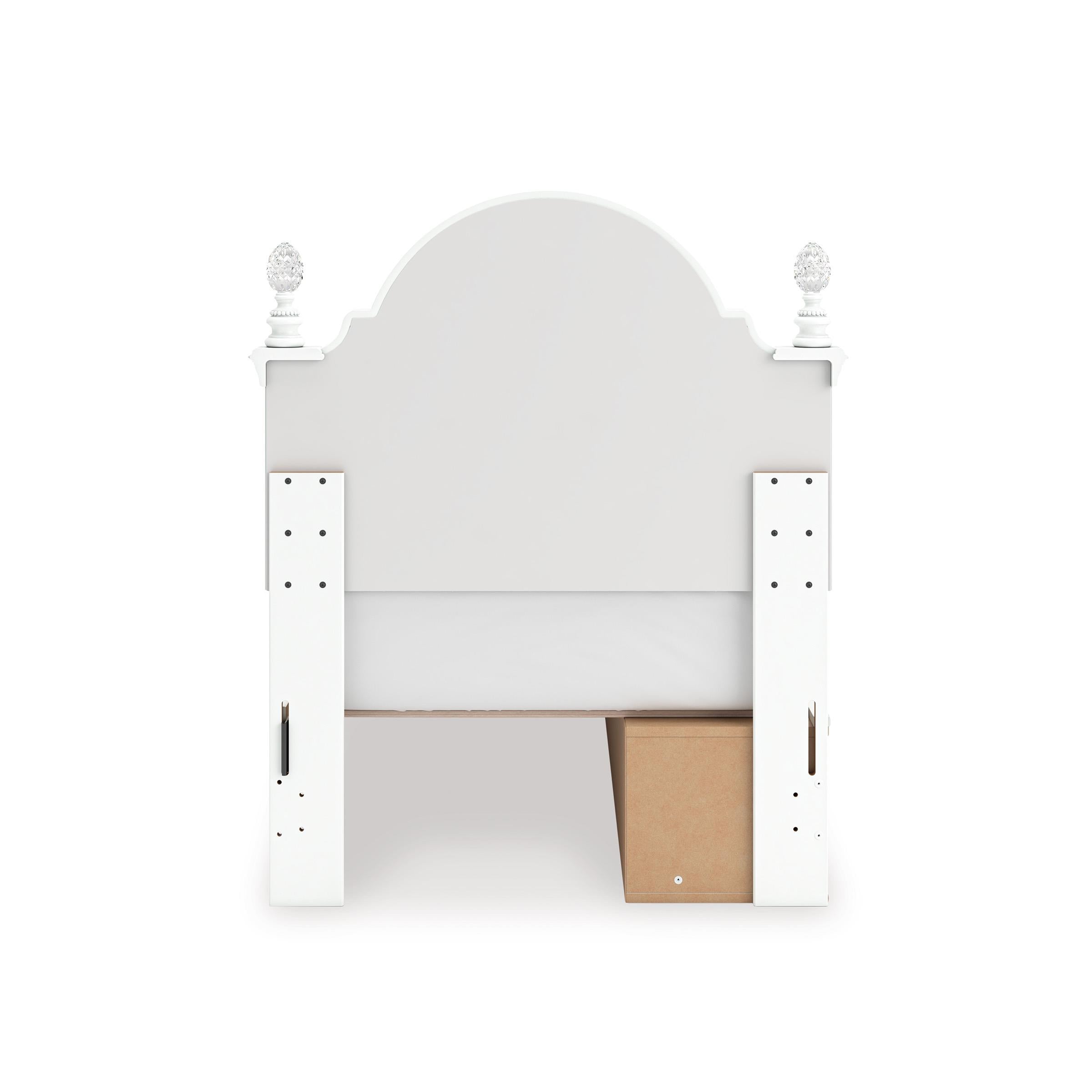  Size_Twin --  Signature Design by Ashley Kozlani Upholstered Panel Bed with Storage IMAGE 6