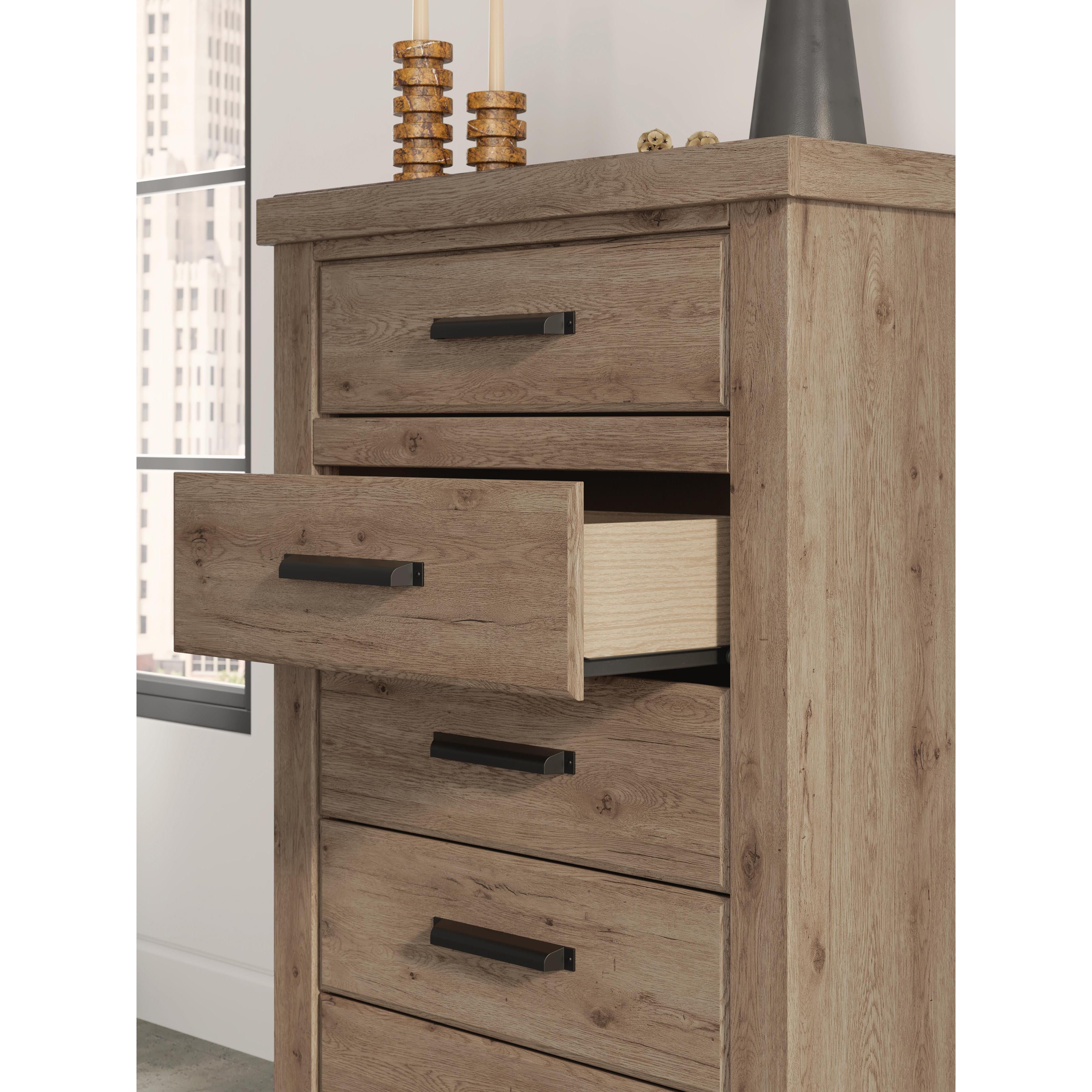  Signature Design by Ashley Oliandon 5-Drawer Chest PCB2844-46 IMAGE 8