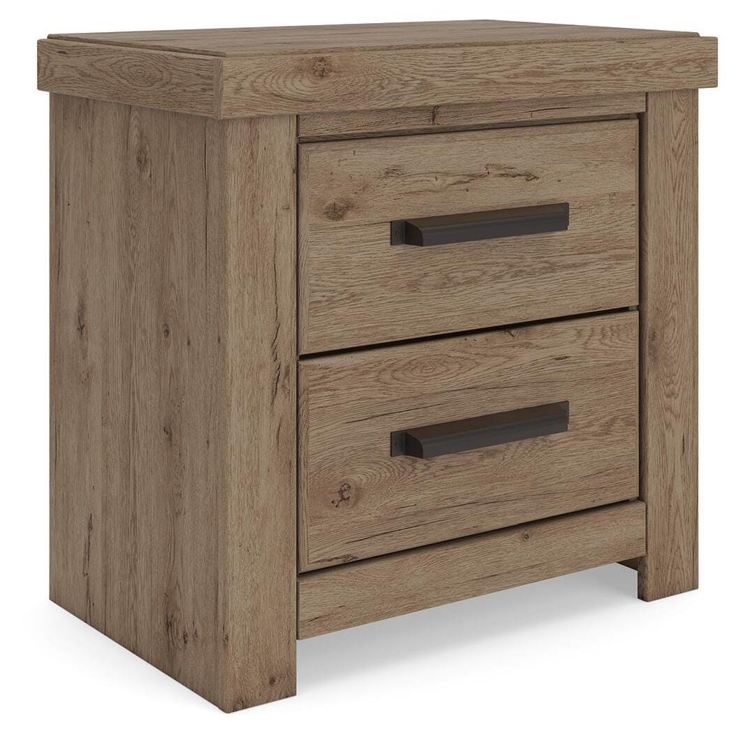  Signature Design by Ashley Oliandon 2-Drawer Nightstand PCB2844-92 IMAGE 1
