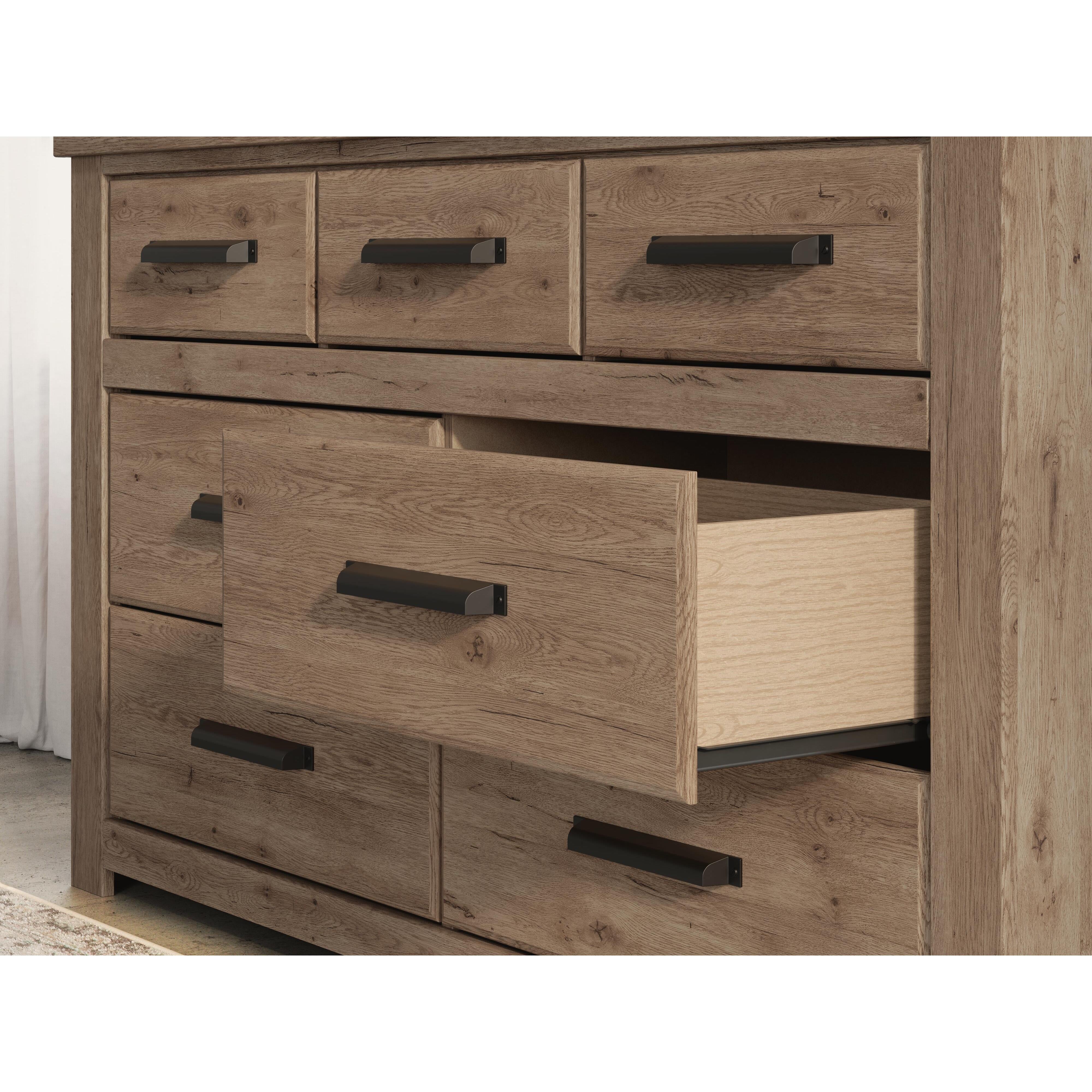  Signature Design by Ashley Oliandon 7-Drawer Dresser with Mirror PCB2844-31/PCB2844-36 IMAGE 9