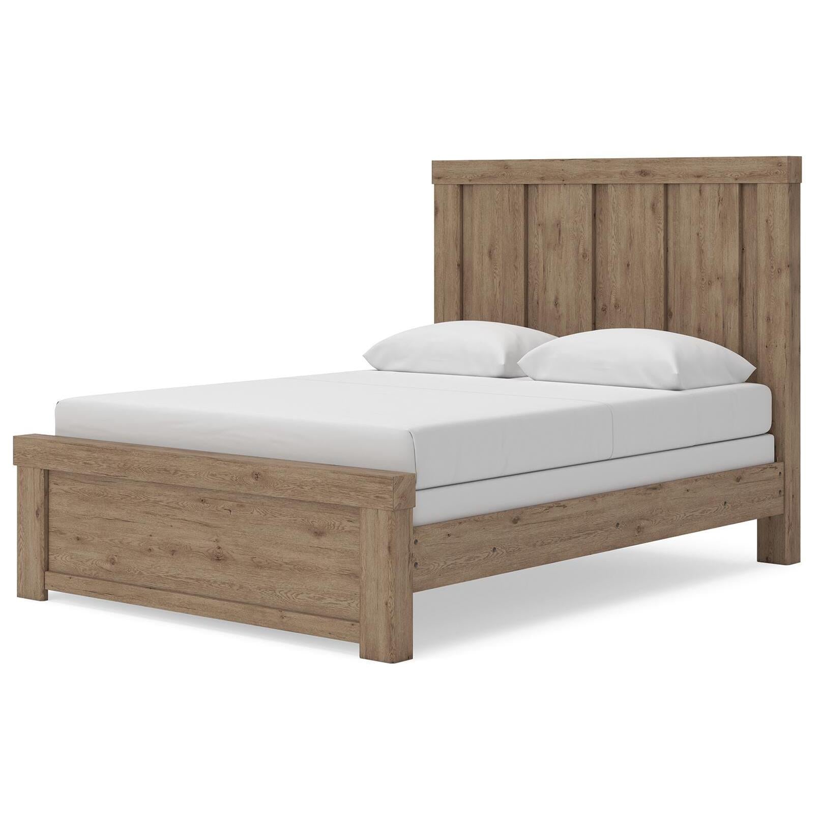  Size_Queen --  Signature Design by Ashley Oliandon Panel Bed IMAGE 1