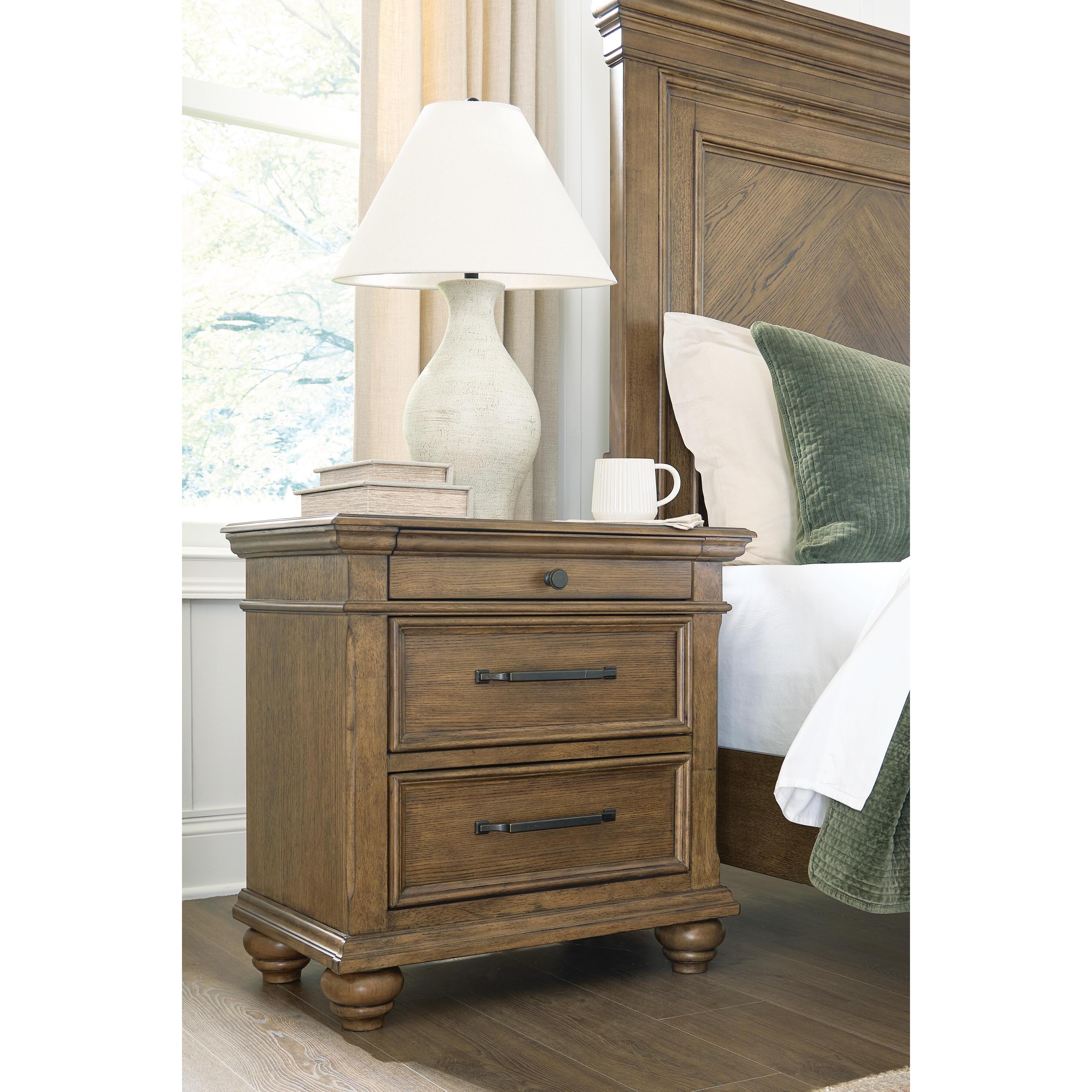  Signature Design by Ashley Karallin 3-Drawer Nightstand PCB782-93 IMAGE 2