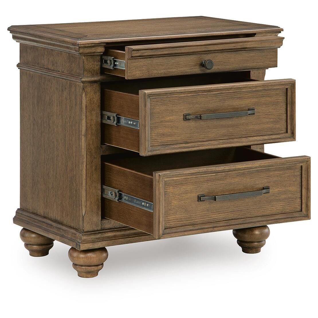  Signature Design by Ashley Karallin 3-Drawer Nightstand PCB782-93 IMAGE 3