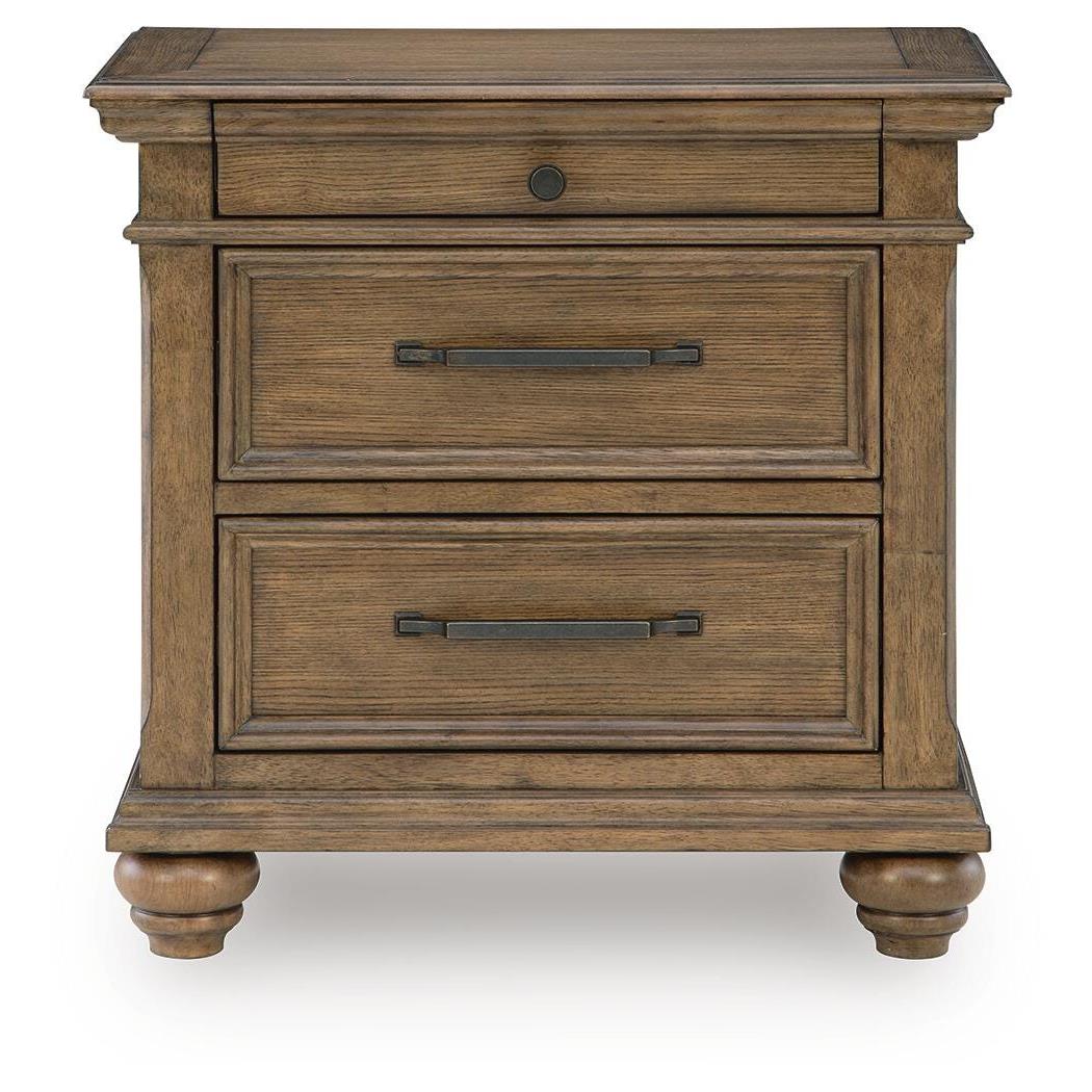  Signature Design by Ashley Karallin 3-Drawer Nightstand PCB782-93 IMAGE 4