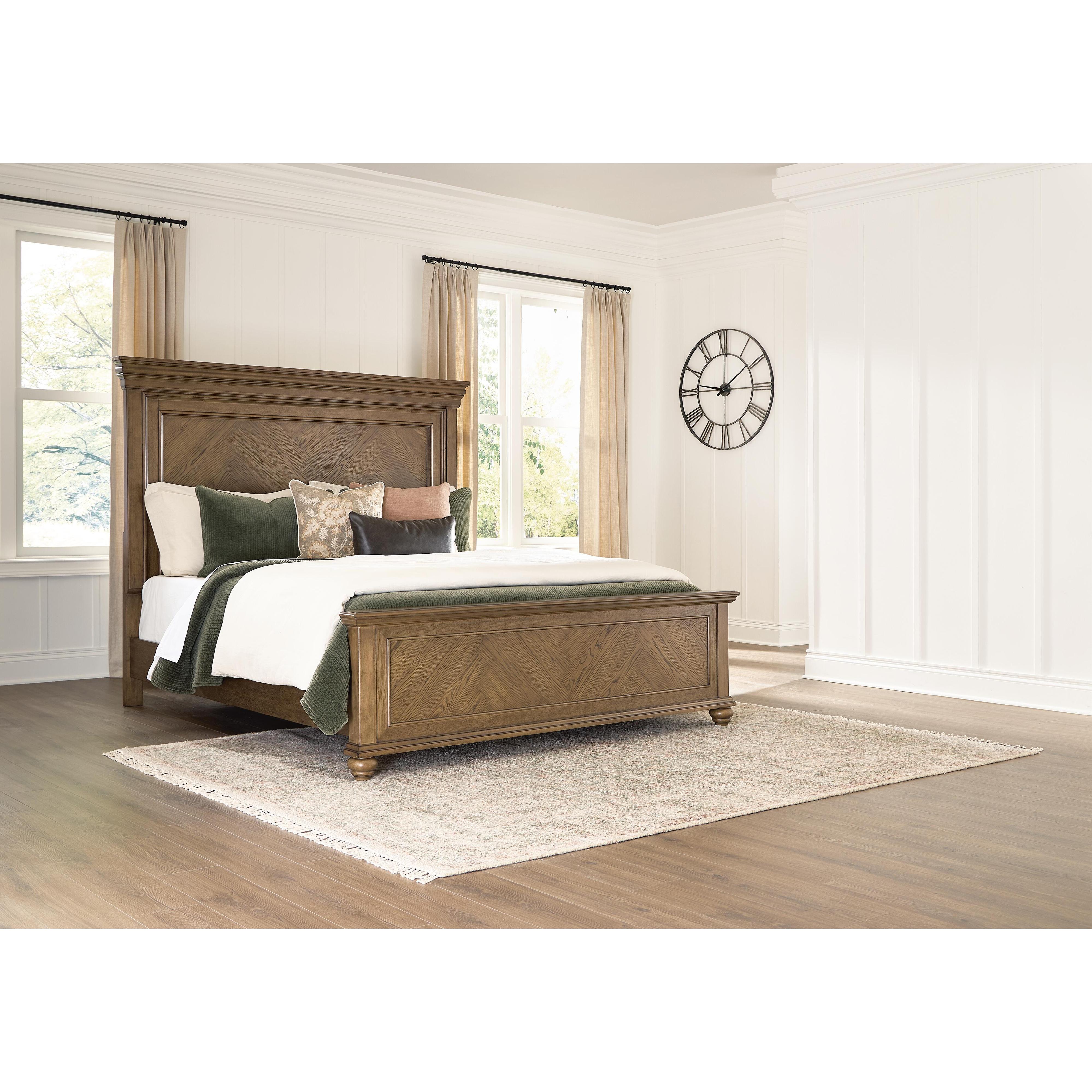  Size_Queen --  Signature Design by Ashley Karallin Panel Bed IMAGE 2