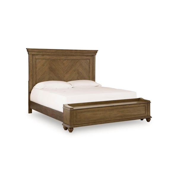 Signature Design by Ashley Karallin Panel Bed with Storage